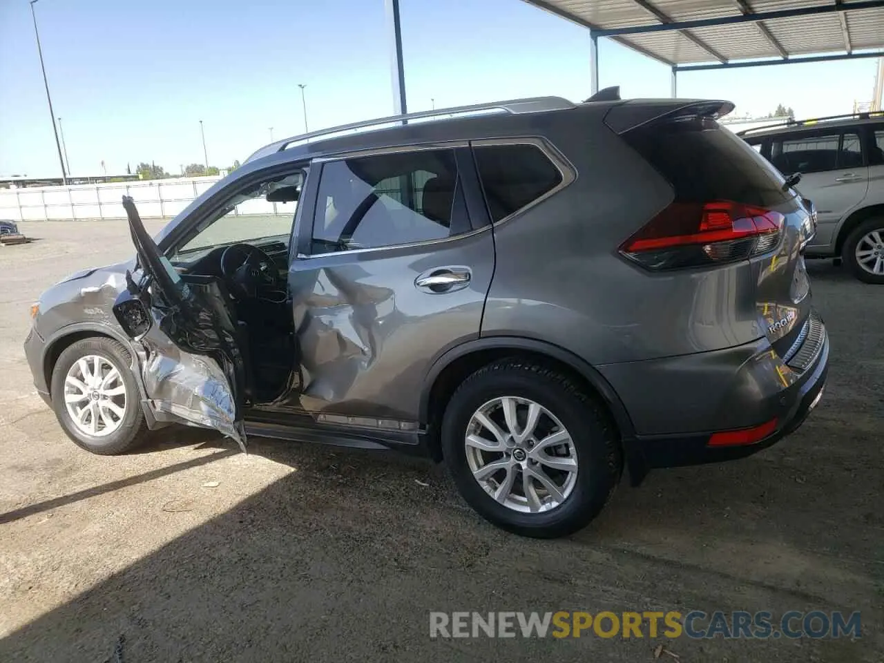 2 Photograph of a damaged car JN8AT2MT1KW259595 NISSAN ROGUE 2019