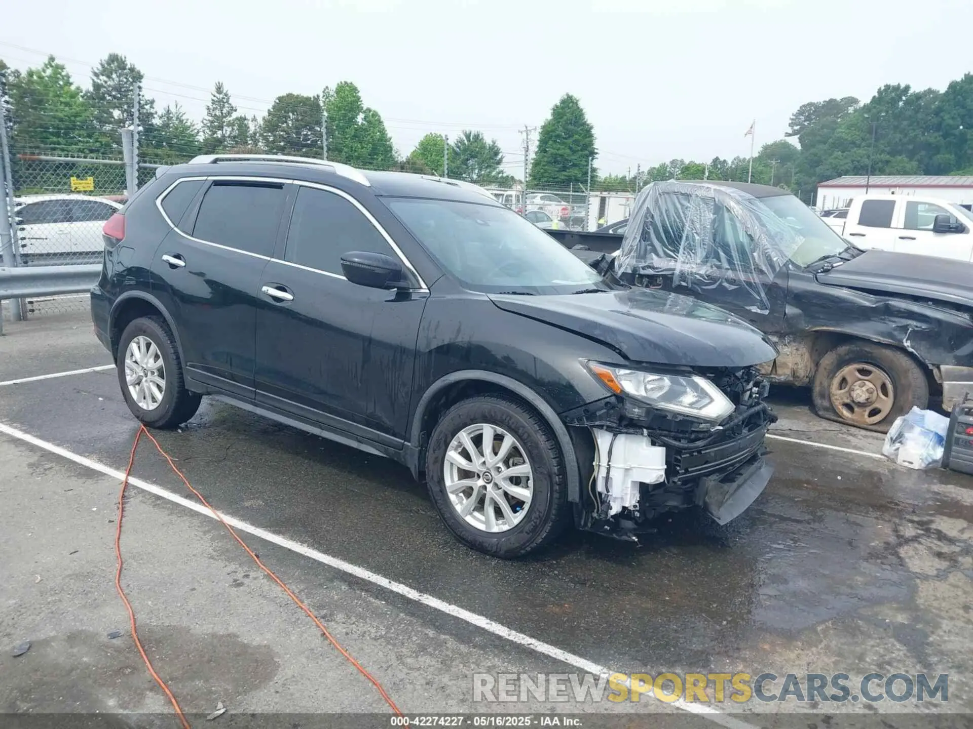 1 Photograph of a damaged car JN8AT2MT1KW261931 NISSAN ROGUE 2019