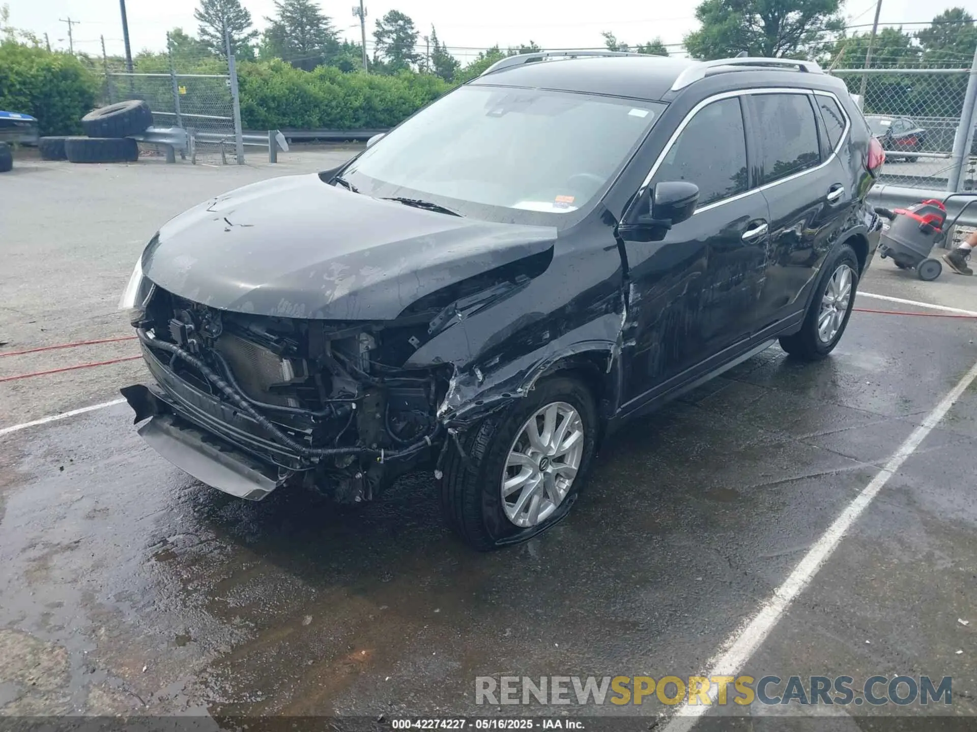2 Photograph of a damaged car JN8AT2MT1KW261931 NISSAN ROGUE 2019