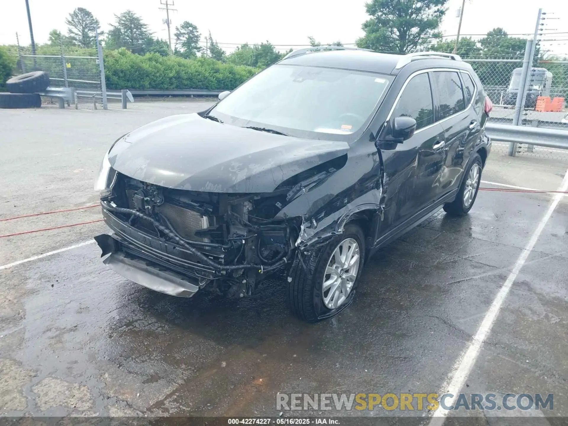 6 Photograph of a damaged car JN8AT2MT1KW261931 NISSAN ROGUE 2019