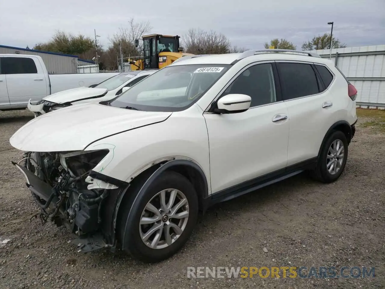 1 Photograph of a damaged car JN8AT2MT4KW250860 NISSAN ROGUE 2019