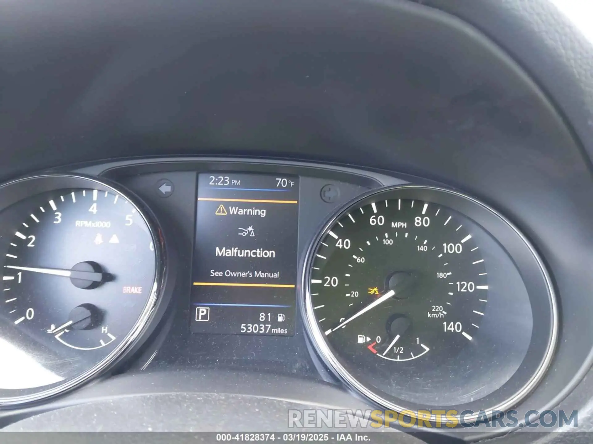 7 Photograph of a damaged car JN8AT2MT4KW261907 NISSAN ROGUE 2019