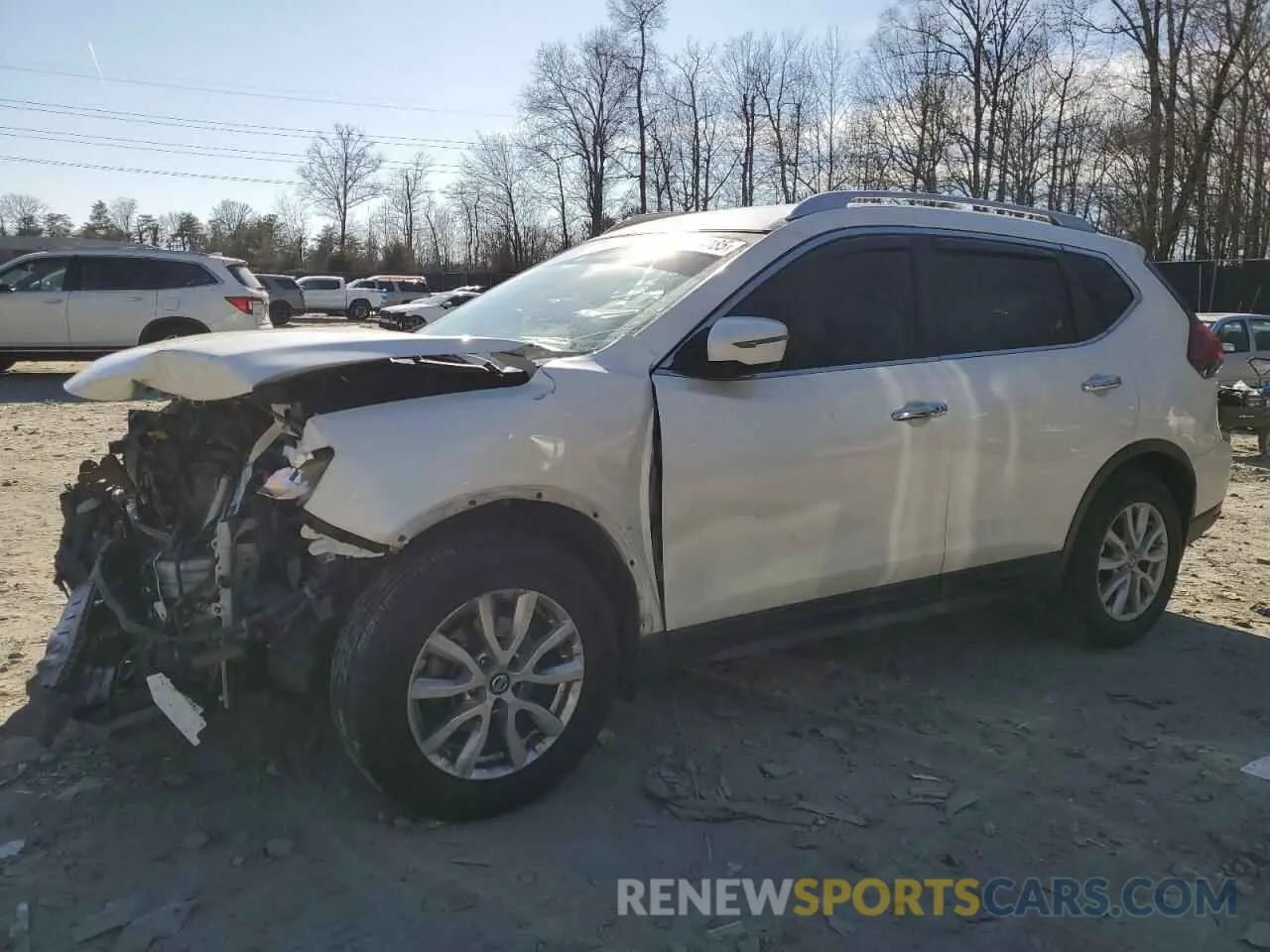 1 Photograph of a damaged car JN8AT2MT5KW251838 NISSAN ROGUE 2019