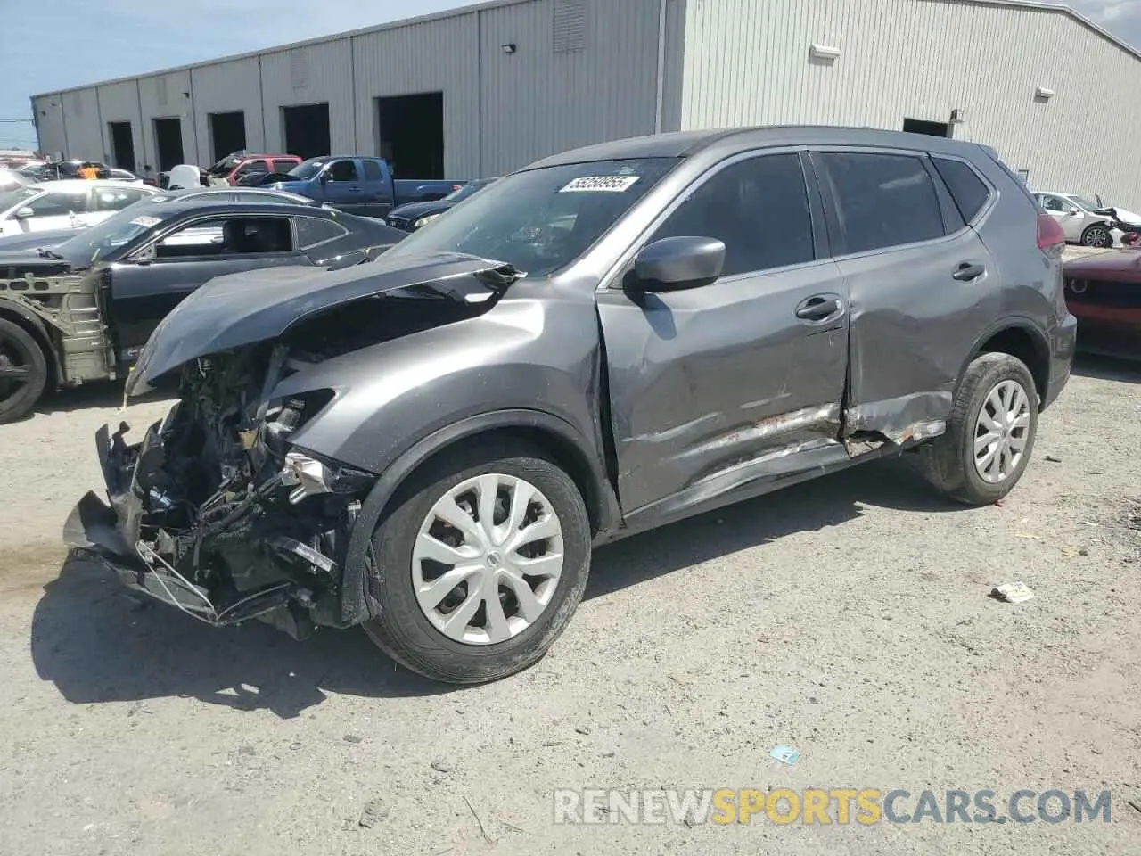 1 Photograph of a damaged car JN8AT2MT5KW264590 NISSAN ROGUE 2019