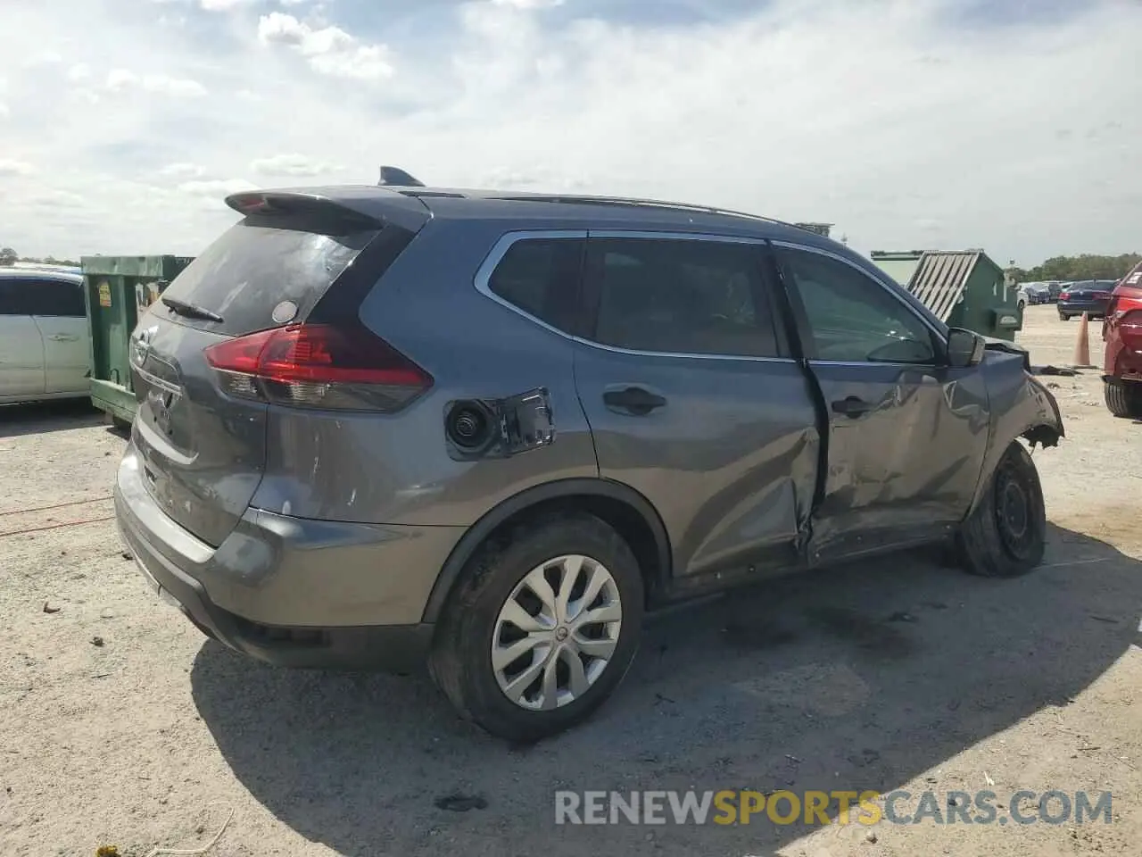3 Photograph of a damaged car JN8AT2MT5KW264590 NISSAN ROGUE 2019