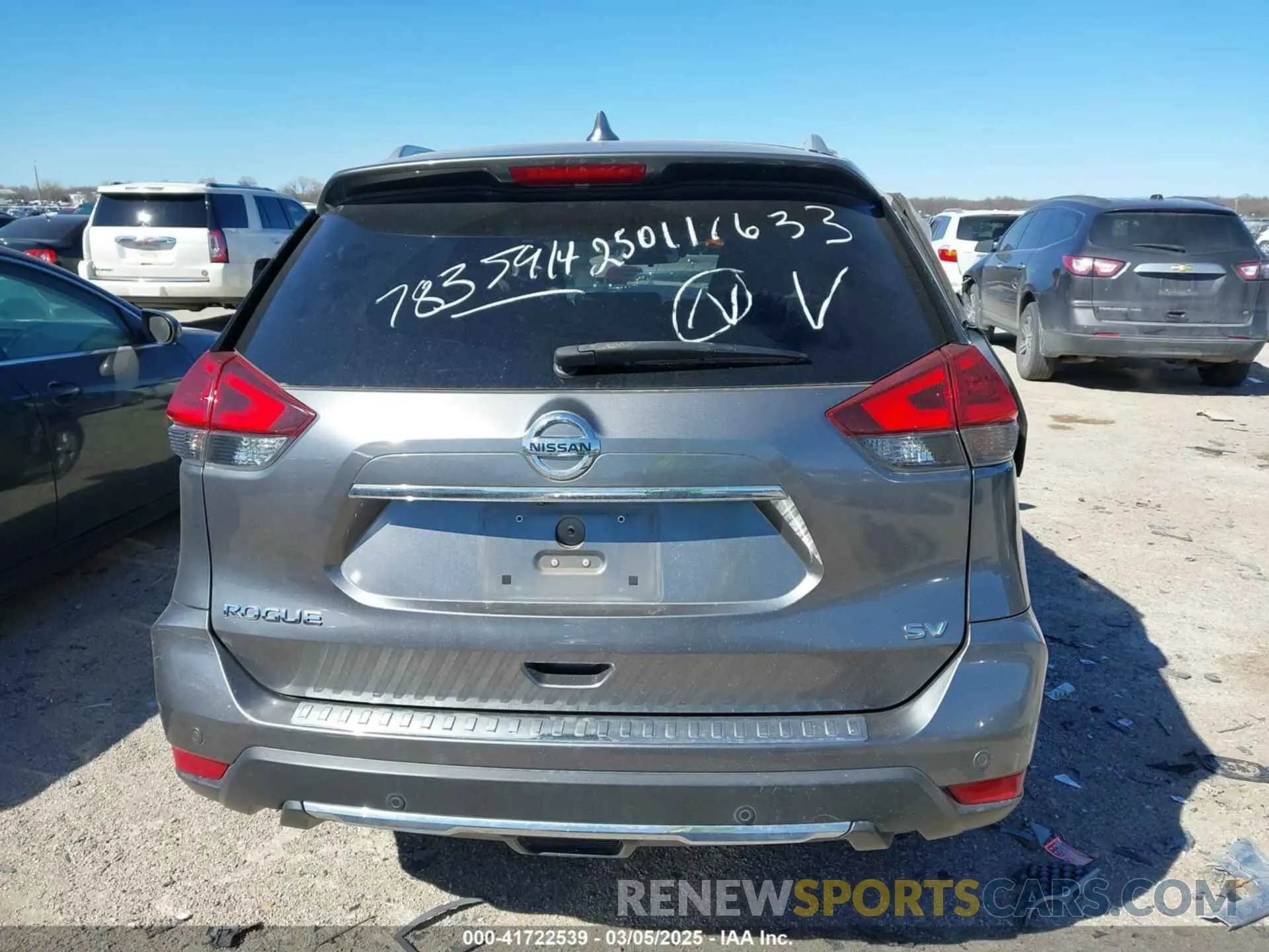 16 Photograph of a damaged car JN8AT2MT5KW505497 NISSAN ROGUE 2019