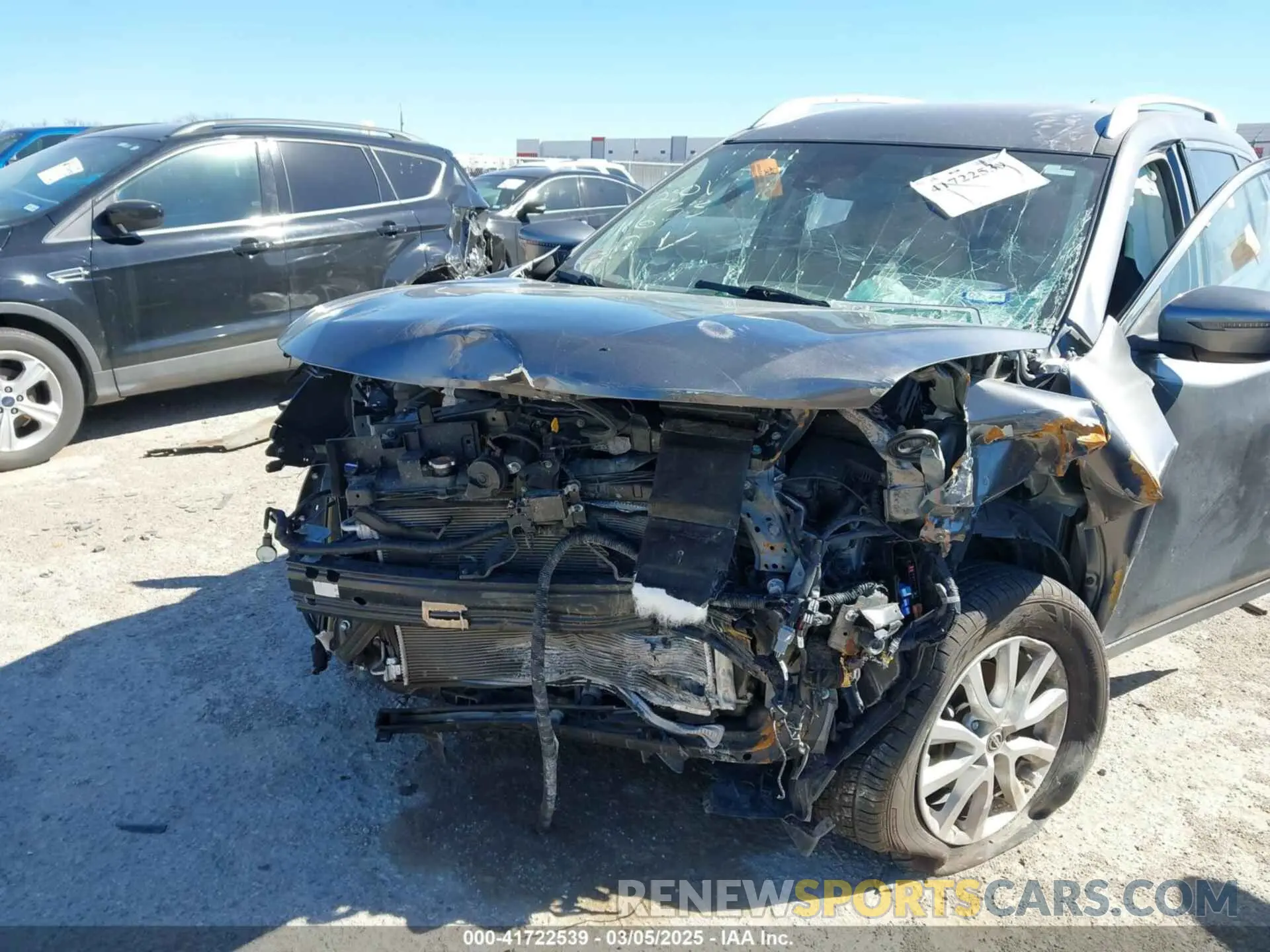 6 Photograph of a damaged car JN8AT2MT5KW505497 NISSAN ROGUE 2019