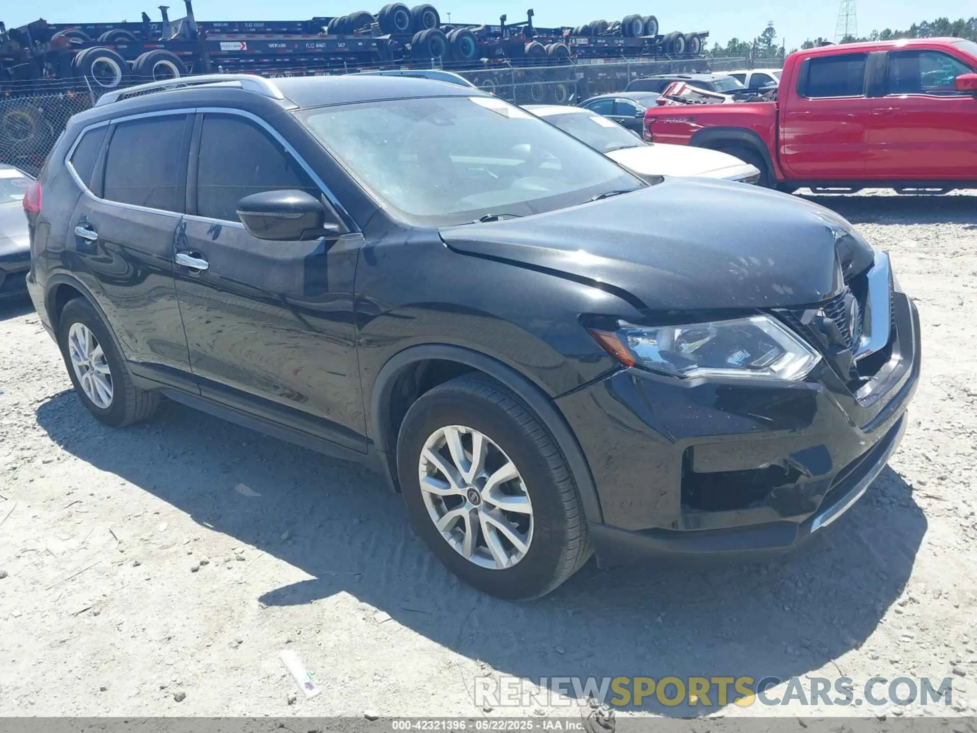 1 Photograph of a damaged car JN8AT2MT7KW266552 NISSAN ROGUE 2019