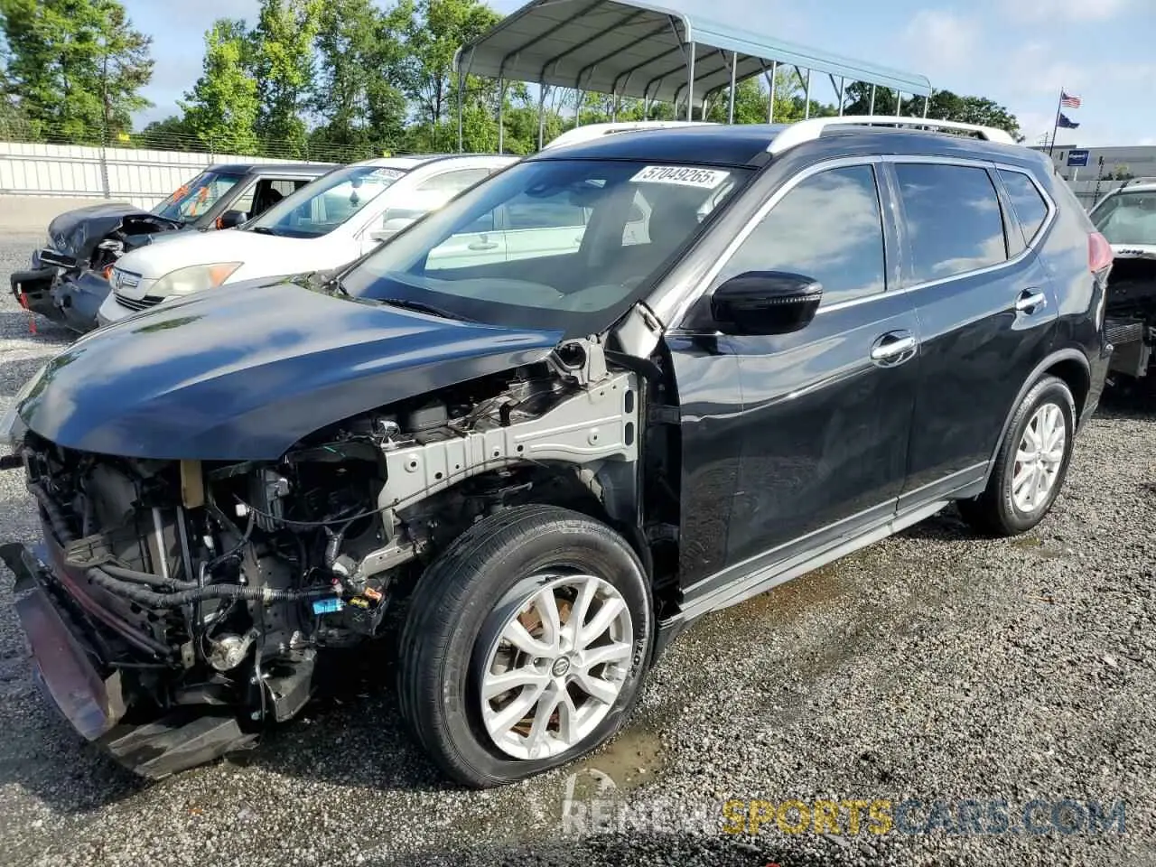 1 Фотография поврежденного автомобиля JN8AT2MT7KW266647 NISSAN ROGUE 2019