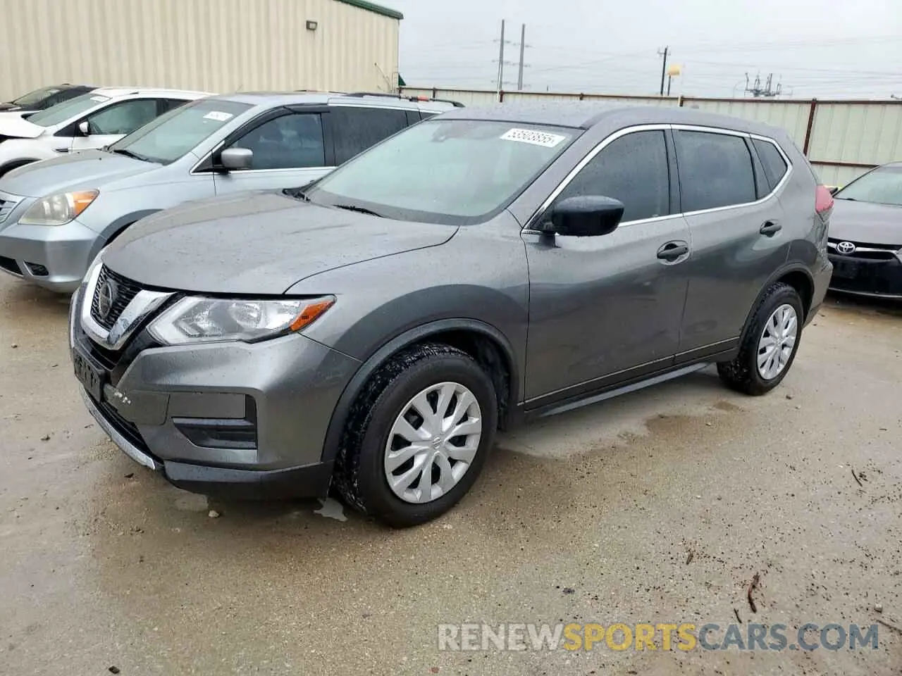 1 Photograph of a damaged car JN8AT2MT7KW502553 NISSAN ROGUE 2019