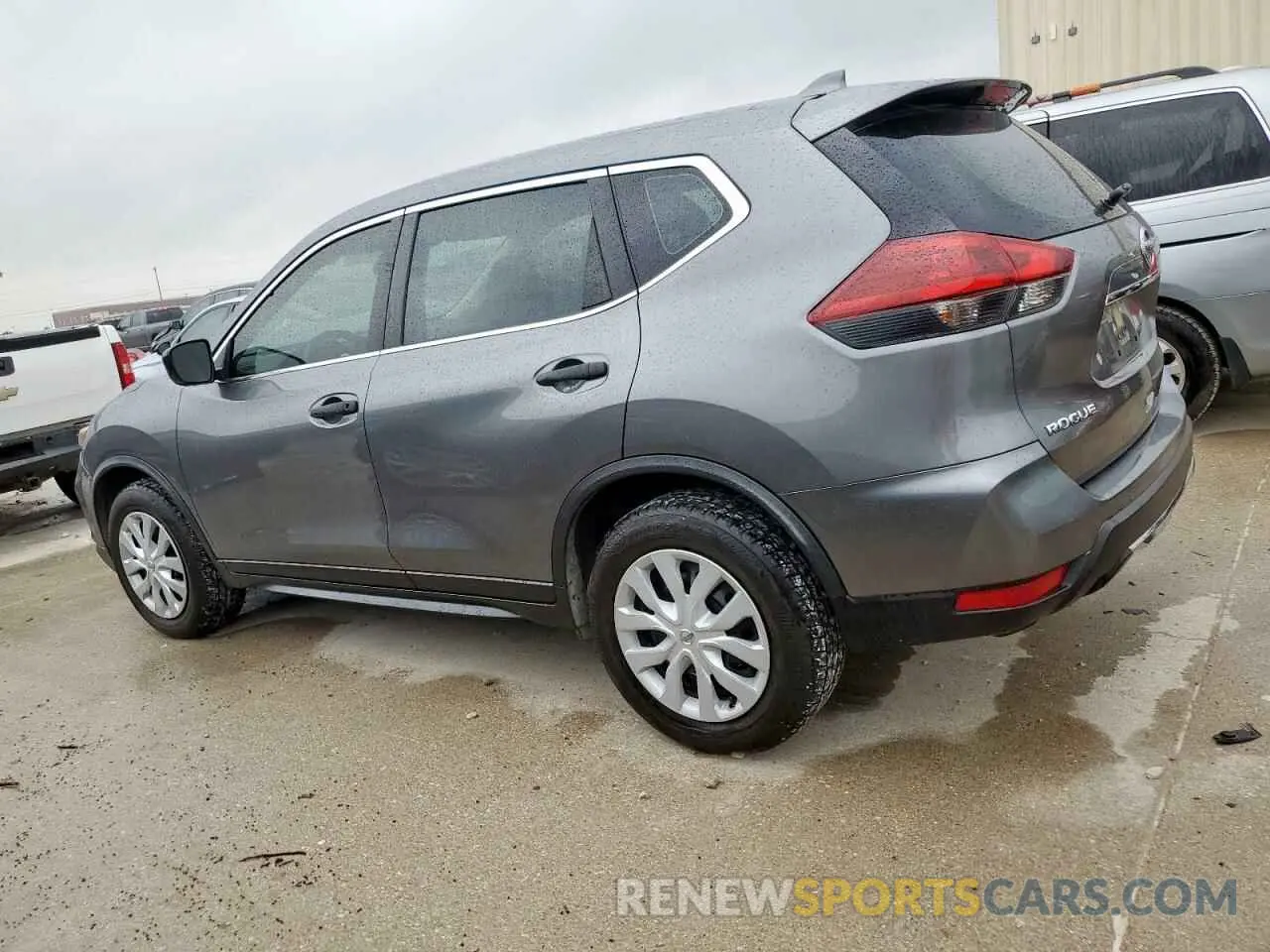 2 Photograph of a damaged car JN8AT2MT7KW502553 NISSAN ROGUE 2019