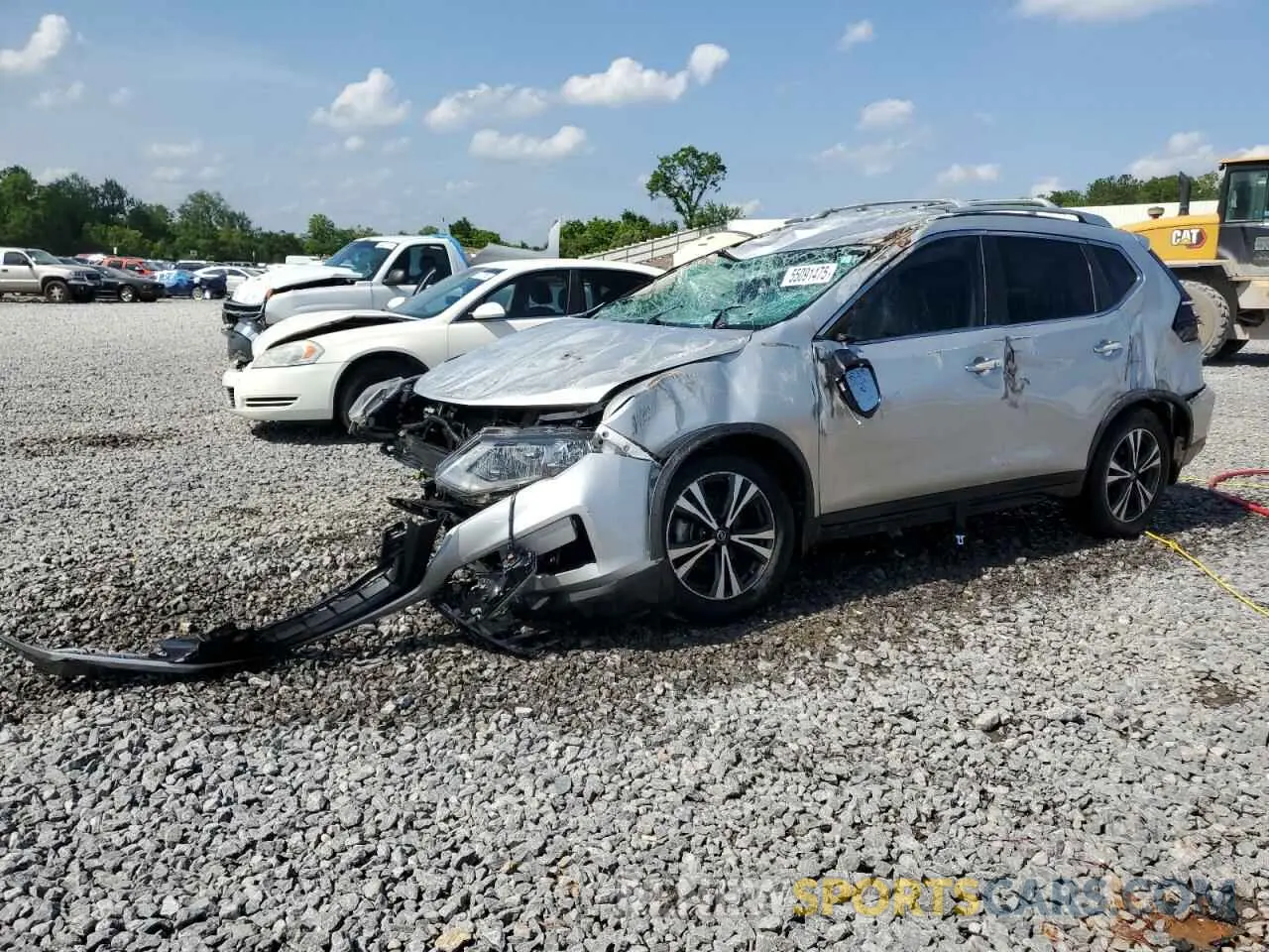 1 Photograph of a damaged car JN8AT2MT9KW263958 NISSAN ROGUE 2019