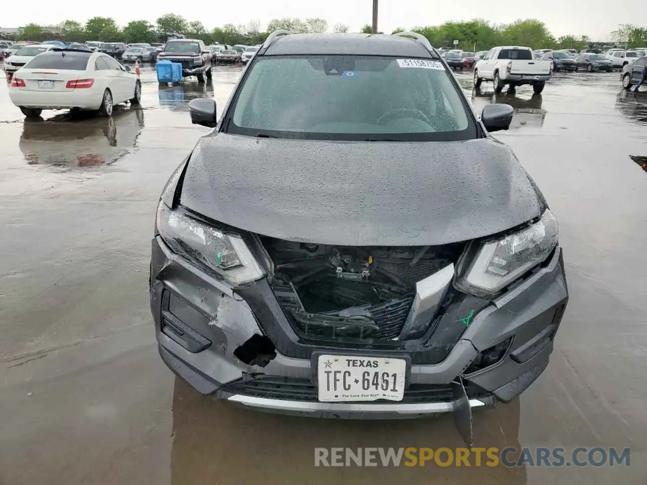 5 Photograph of a damaged car JN8AT2MTXKW266500 NISSAN ROGUE 2019