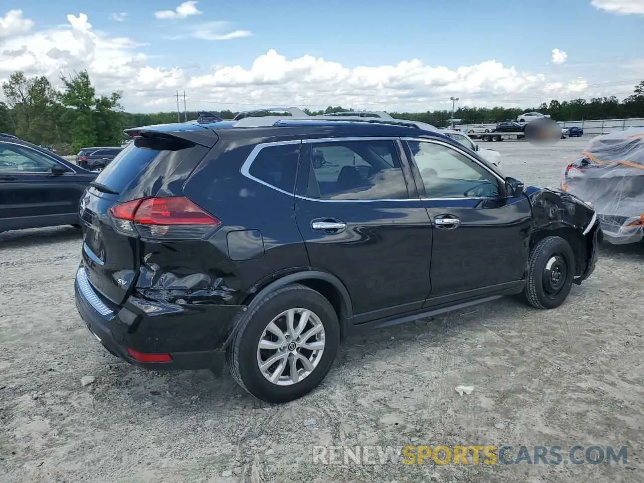 3 Photograph of a damaged car JN8AT2MTXKW501008 NISSAN ROGUE 2019