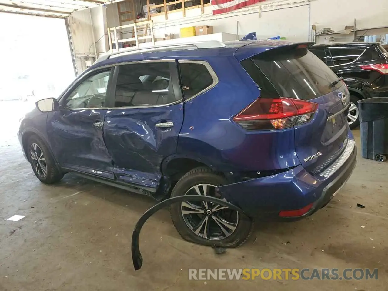 2 Photograph of a damaged car JN8AT2MV0KW381530 NISSAN ROGUE 2019