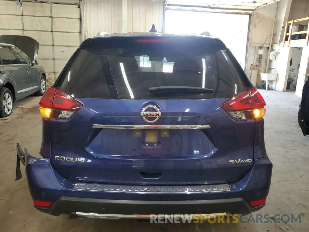 6 Photograph of a damaged car JN8AT2MV0KW381530 NISSAN ROGUE 2019