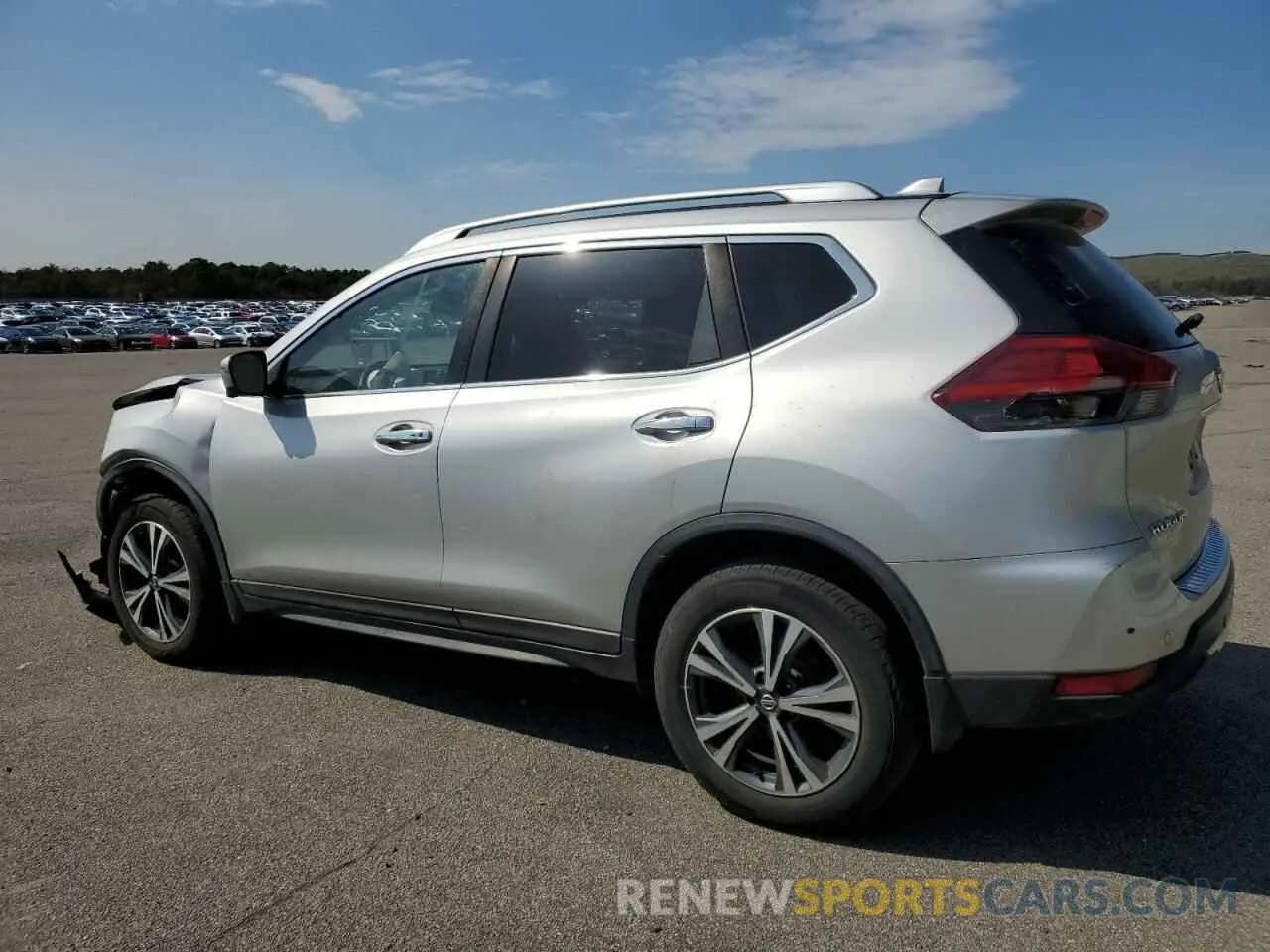 2 Photograph of a damaged car JN8AT2MV0KW381799 NISSAN ROGUE 2019
