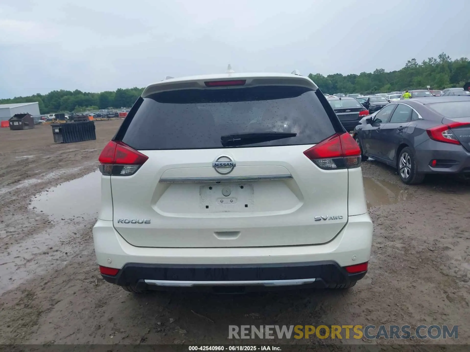 16 Photograph of a damaged car JN8AT2MV1KW371346 NISSAN ROGUE 2019