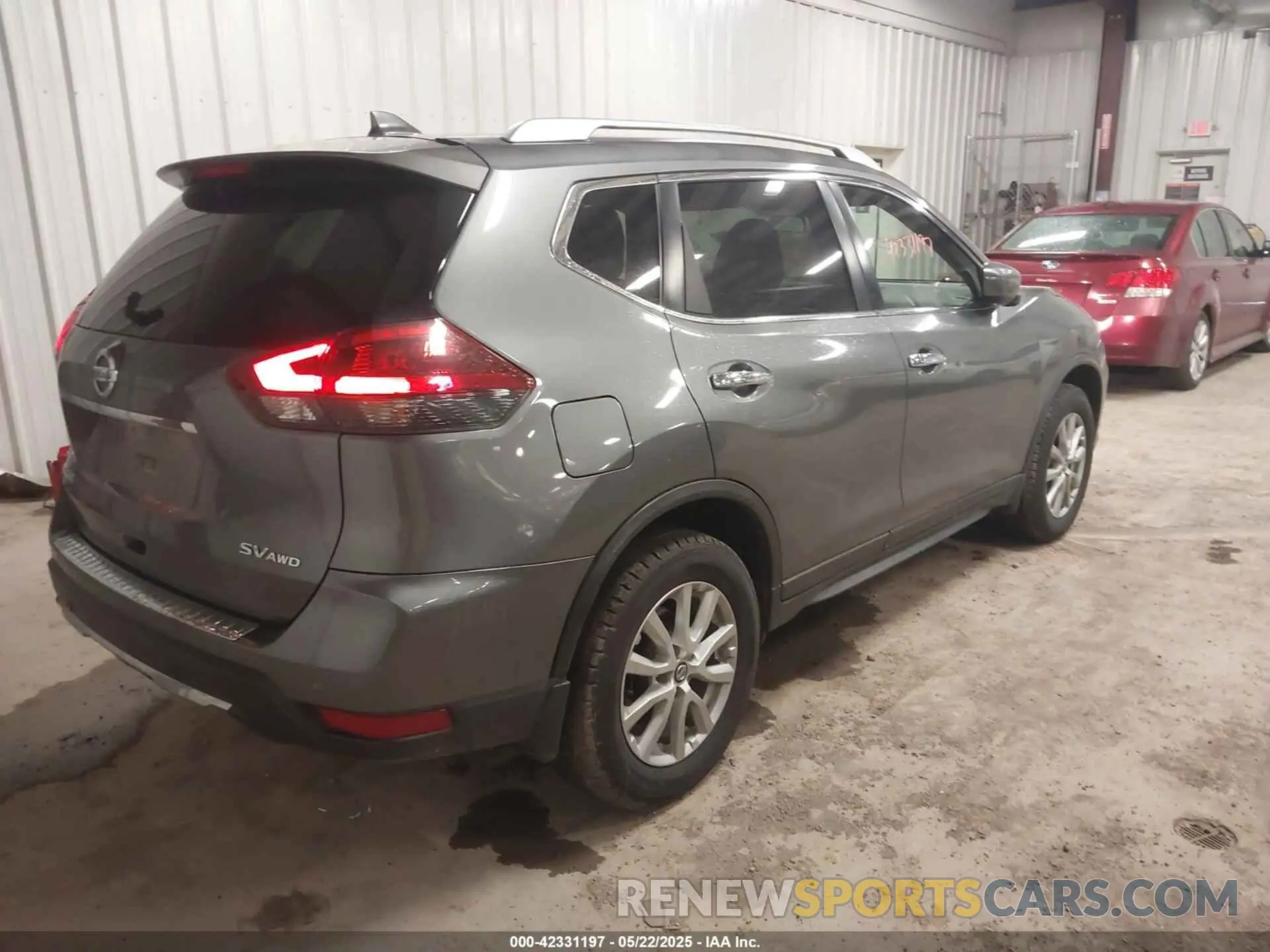 4 Photograph of a damaged car JN8AT2MV1KW376045 NISSAN ROGUE 2019