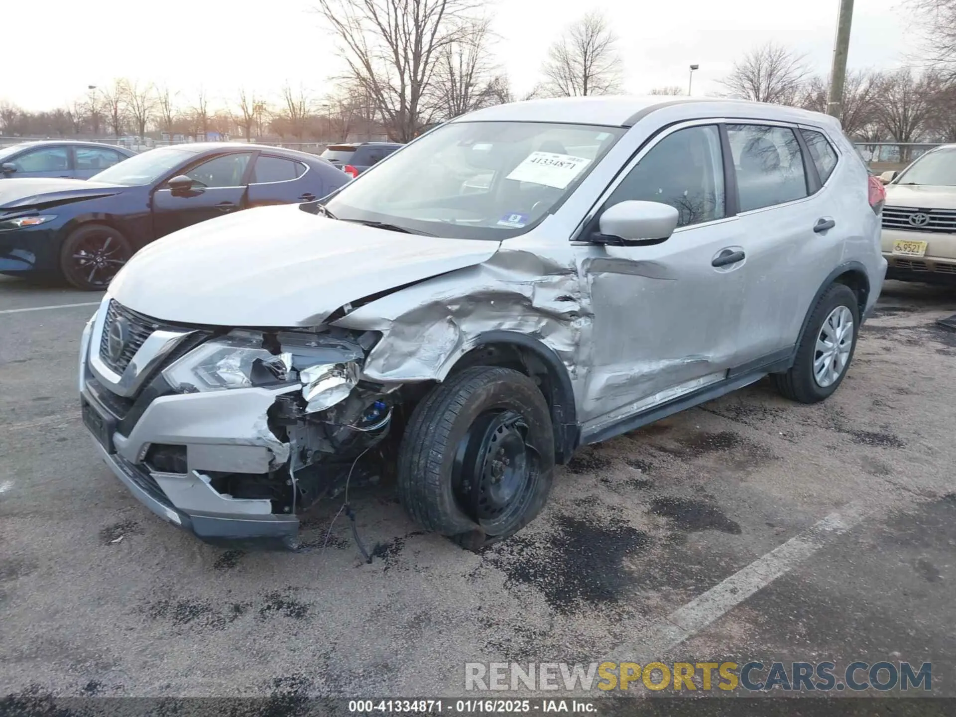 2 Фотография поврежденного автомобиля JN8AT2MV1KW387501 NISSAN ROGUE 2019