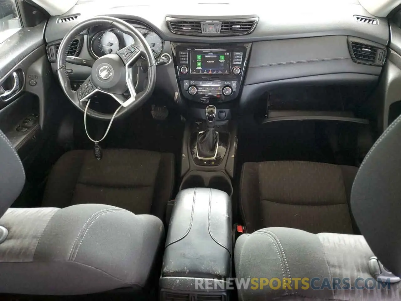 8 Photograph of a damaged car JN8AT2MV1KW389099 NISSAN ROGUE 2019