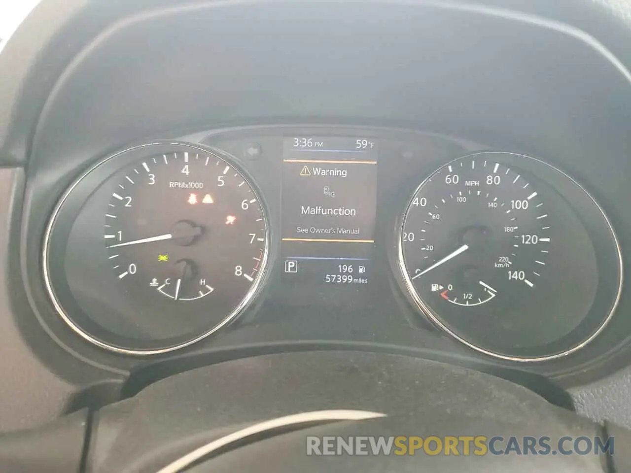 9 Photograph of a damaged car JN8AT2MV1KW389099 NISSAN ROGUE 2019