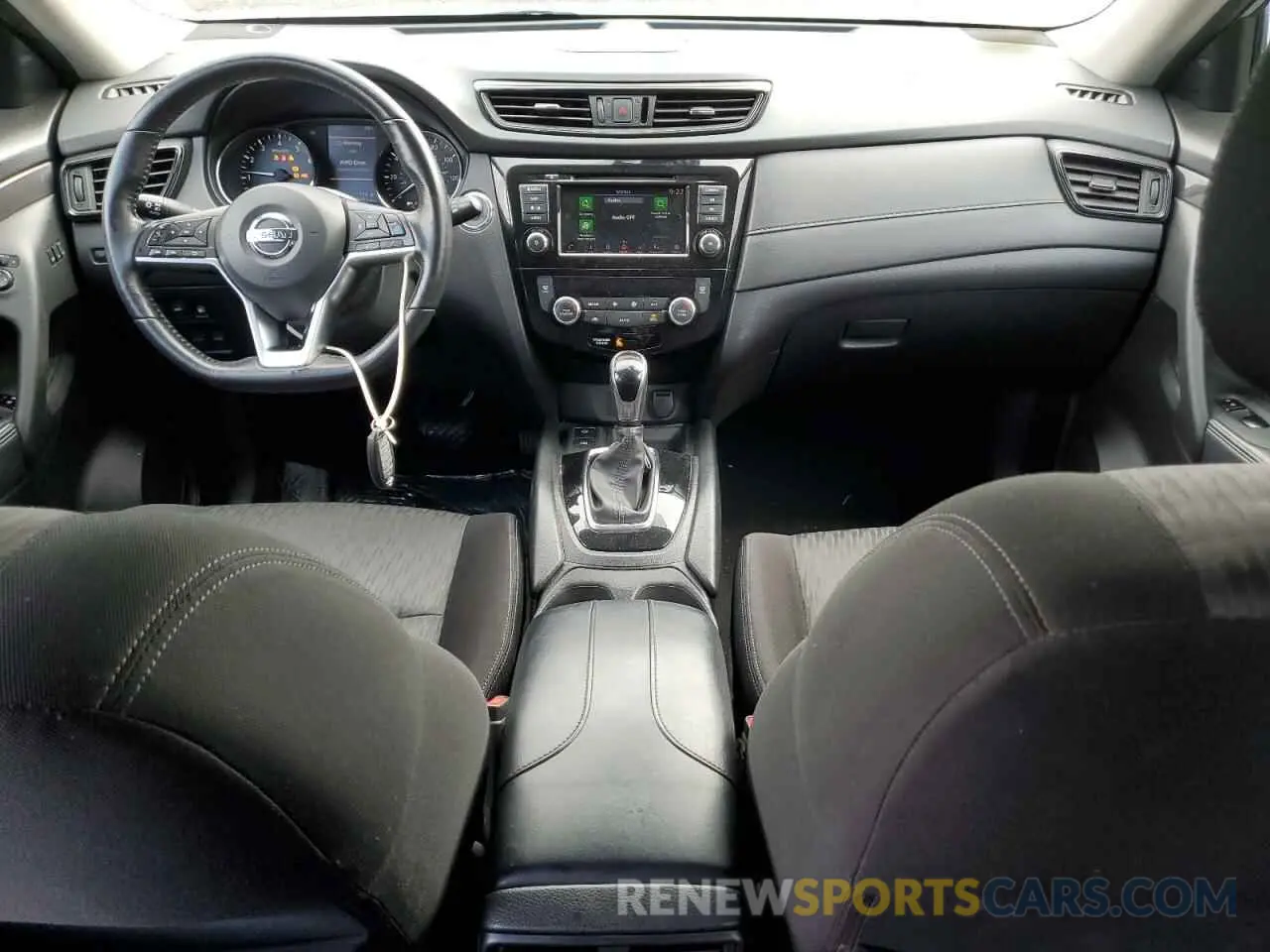 8 Photograph of a damaged car JN8AT2MV1KW390804 NISSAN ROGUE 2019