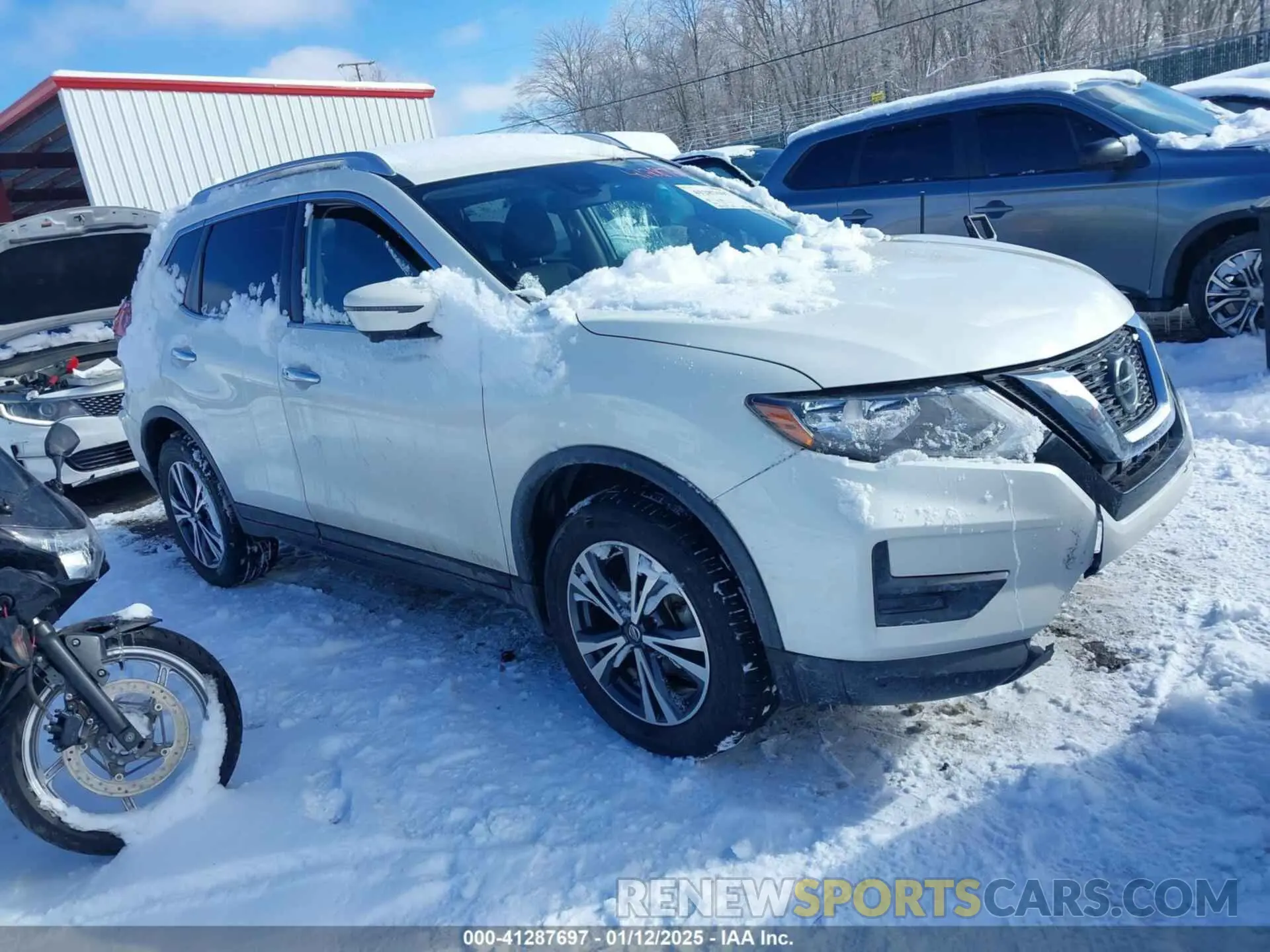 1 Фотография поврежденного автомобиля JN8AT2MV1KW391418 NISSAN ROGUE 2019
