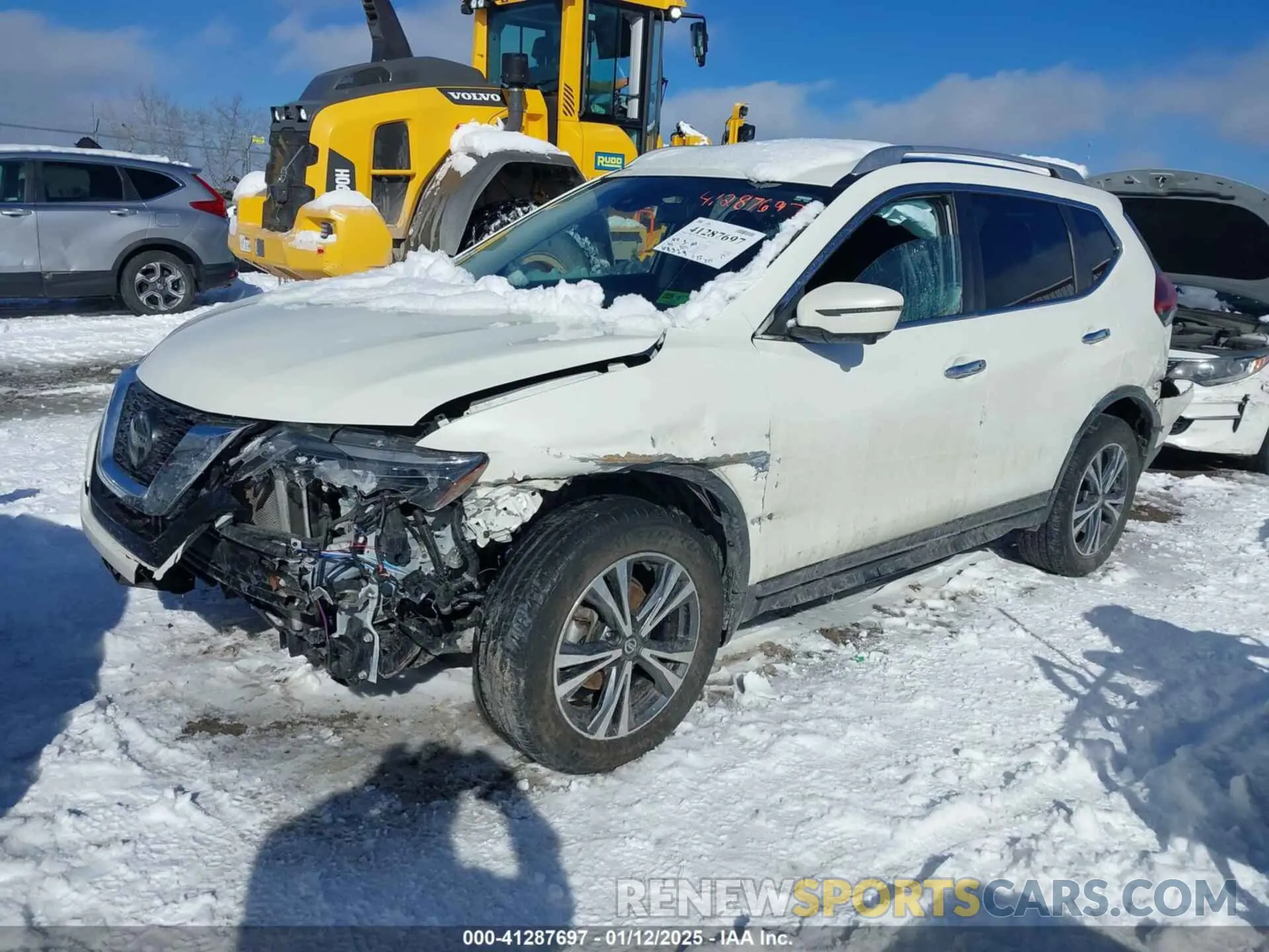 2 Фотография поврежденного автомобиля JN8AT2MV1KW391418 NISSAN ROGUE 2019