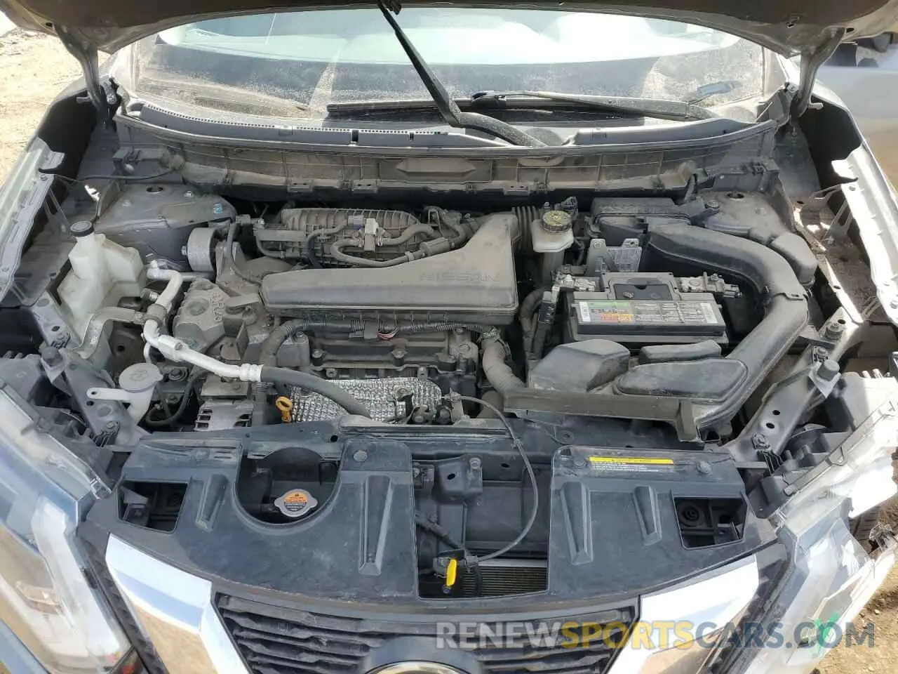 12 Photograph of a damaged car JN8AT2MV1KW393590 NISSAN ROGUE 2019