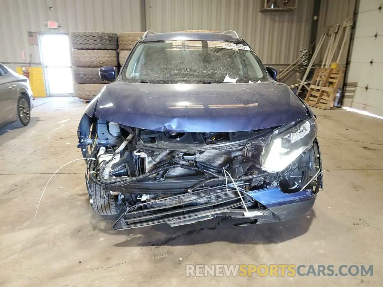 5 Photograph of a damaged car JN8AT2MV1KW393878 NISSAN ROGUE 2019