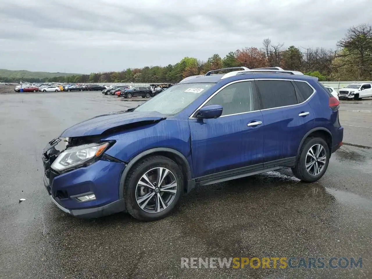 1 Photograph of a damaged car JN8AT2MV2KW382999 NISSAN ROGUE 2019