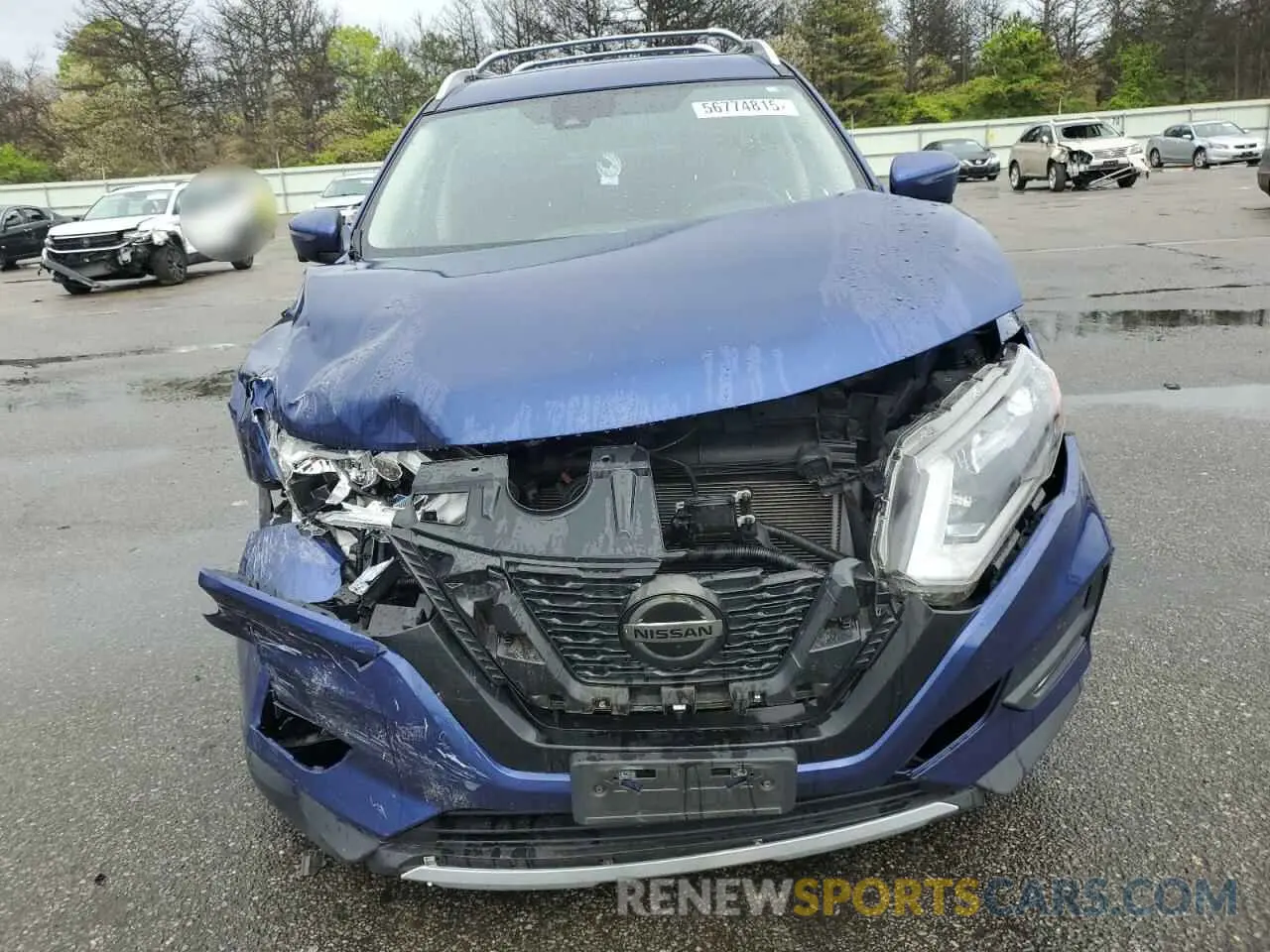 5 Photograph of a damaged car JN8AT2MV2KW382999 NISSAN ROGUE 2019