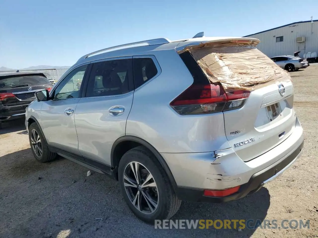 2 Photograph of a damaged car JN8AT2MV2KW386356 NISSAN ROGUE 2019