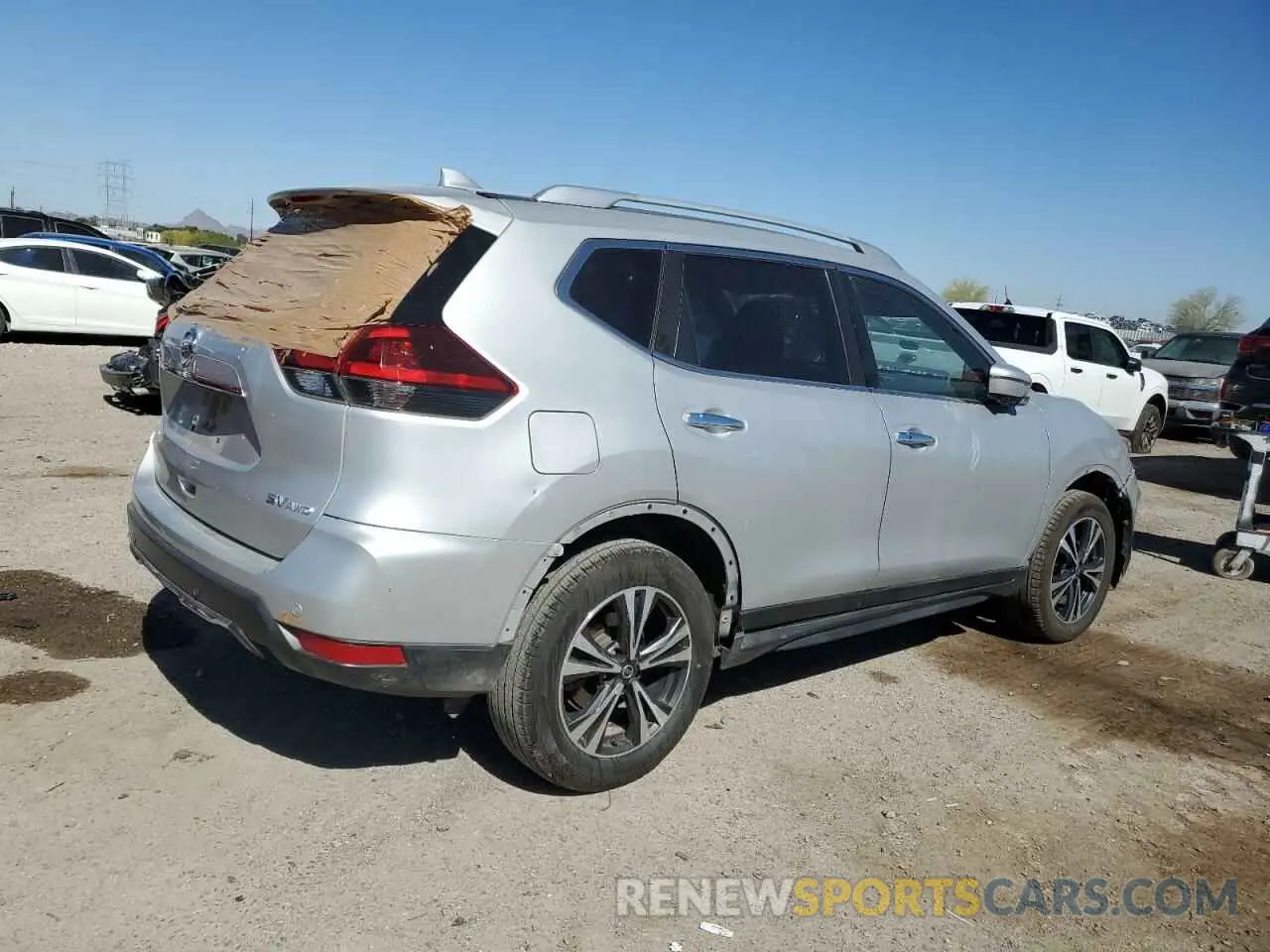 3 Photograph of a damaged car JN8AT2MV2KW386356 NISSAN ROGUE 2019