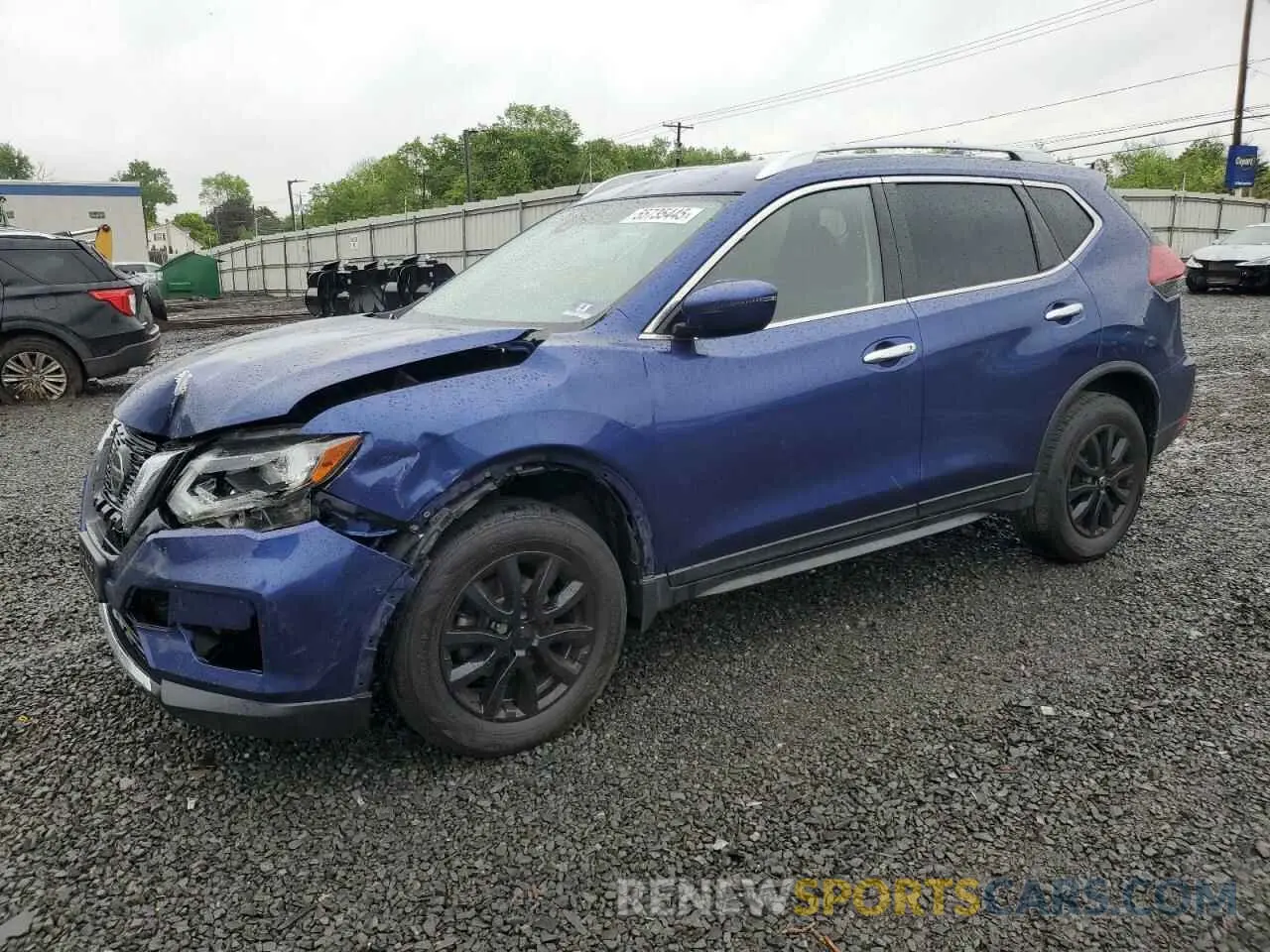 1 Photograph of a damaged car JN8AT2MV2KW387913 NISSAN ROGUE 2019