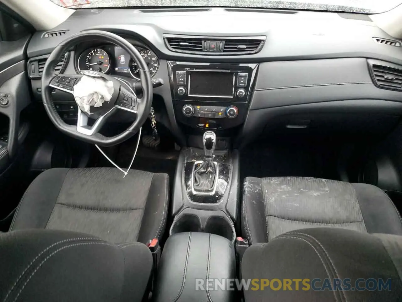 8 Photograph of a damaged car JN8AT2MV2KW387913 NISSAN ROGUE 2019