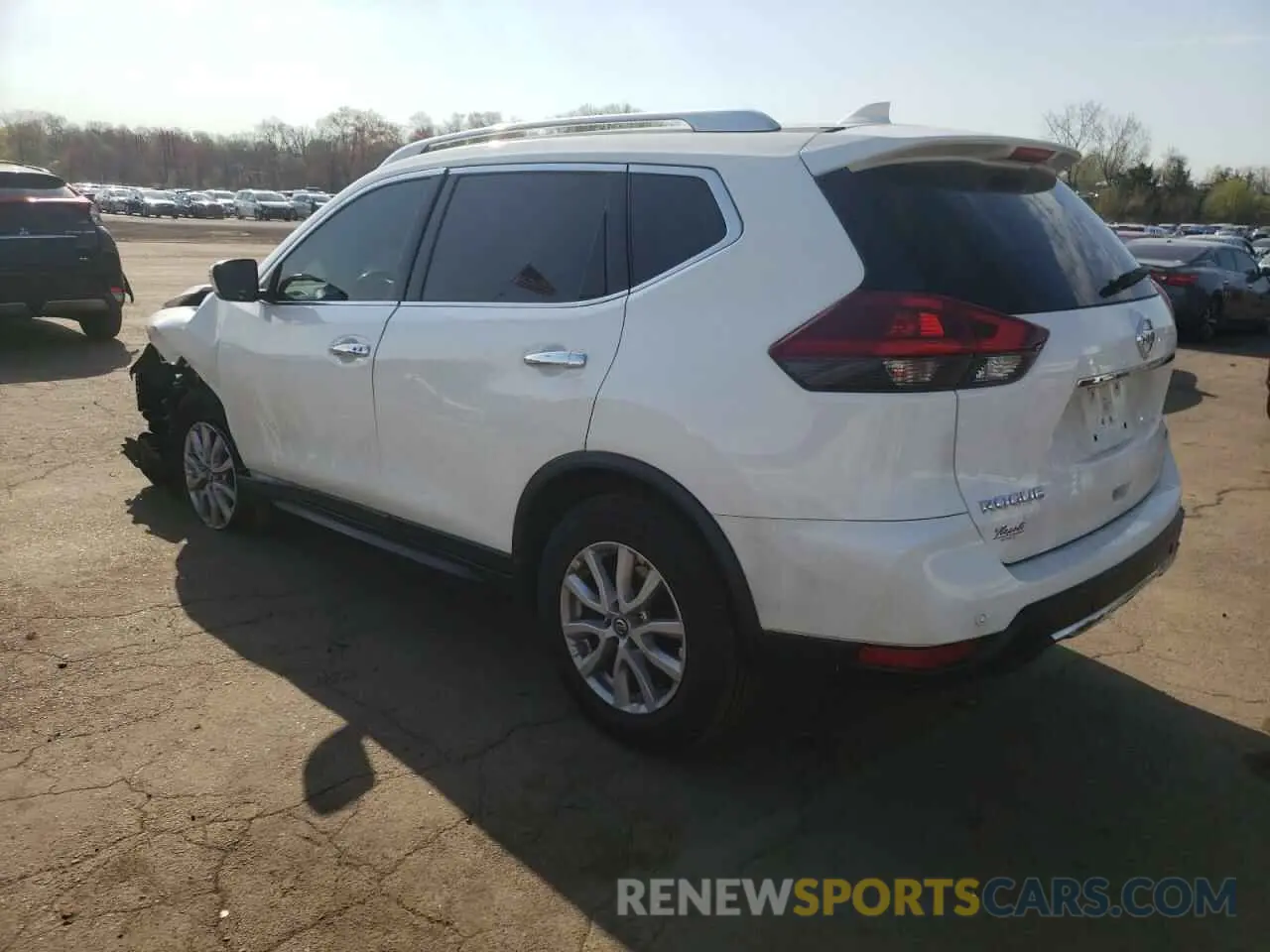 2 Photograph of a damaged car JN8AT2MV3KW377147 NISSAN ROGUE 2019