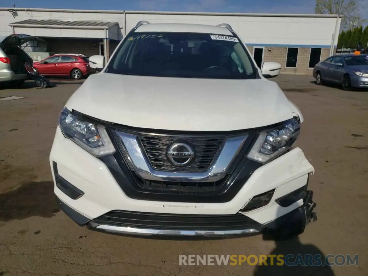 5 Photograph of a damaged car JN8AT2MV3KW377147 NISSAN ROGUE 2019