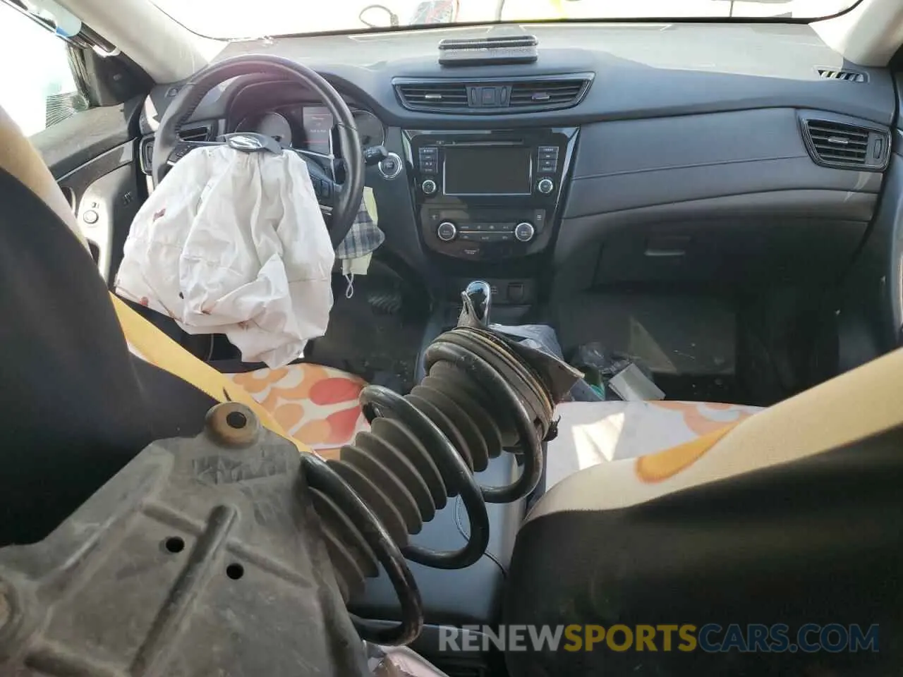 8 Фотография поврежденного автомобиля JN8AT2MV3KW378220 NISSAN ROGUE 2019