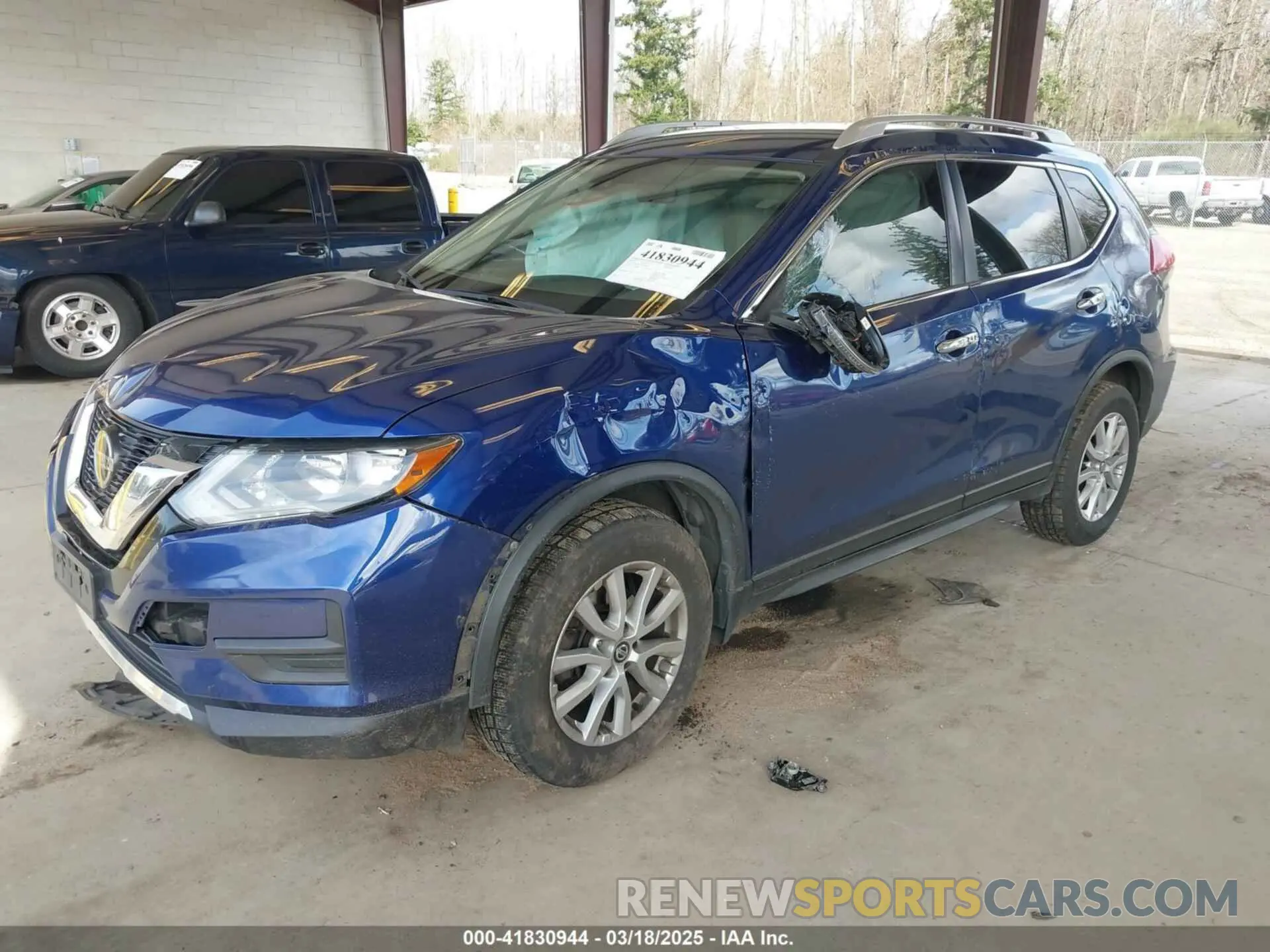 2 Фотография поврежденного автомобиля JN8AT2MV3KW383093 NISSAN ROGUE 2019