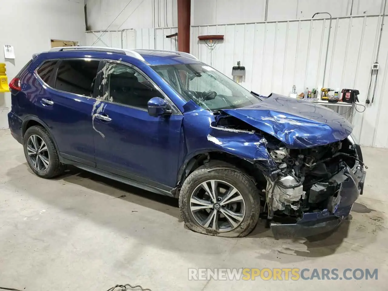 4 Photograph of a damaged car JN8AT2MV3KW387046 NISSAN ROGUE 2019