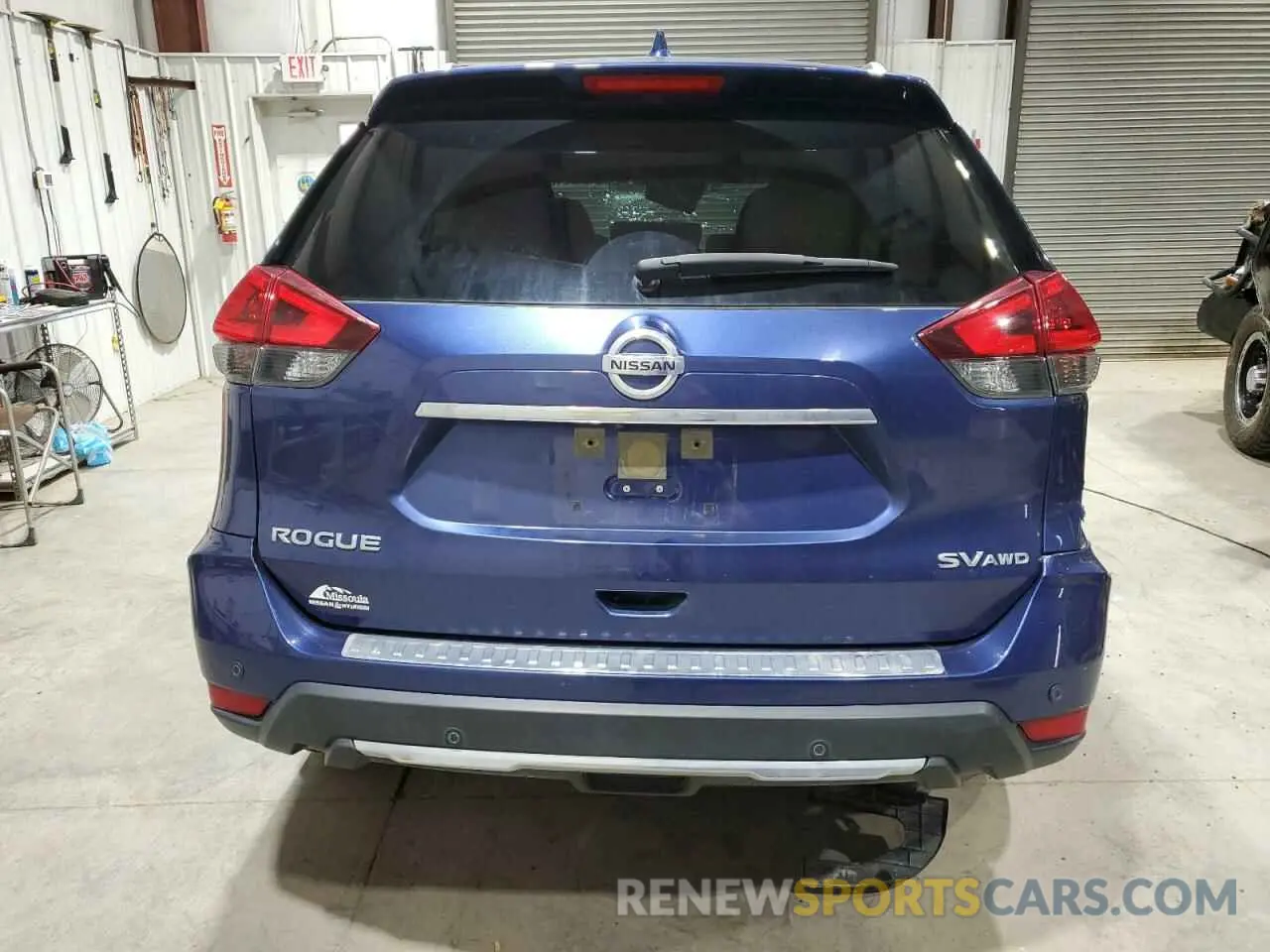6 Photograph of a damaged car JN8AT2MV3KW387046 NISSAN ROGUE 2019