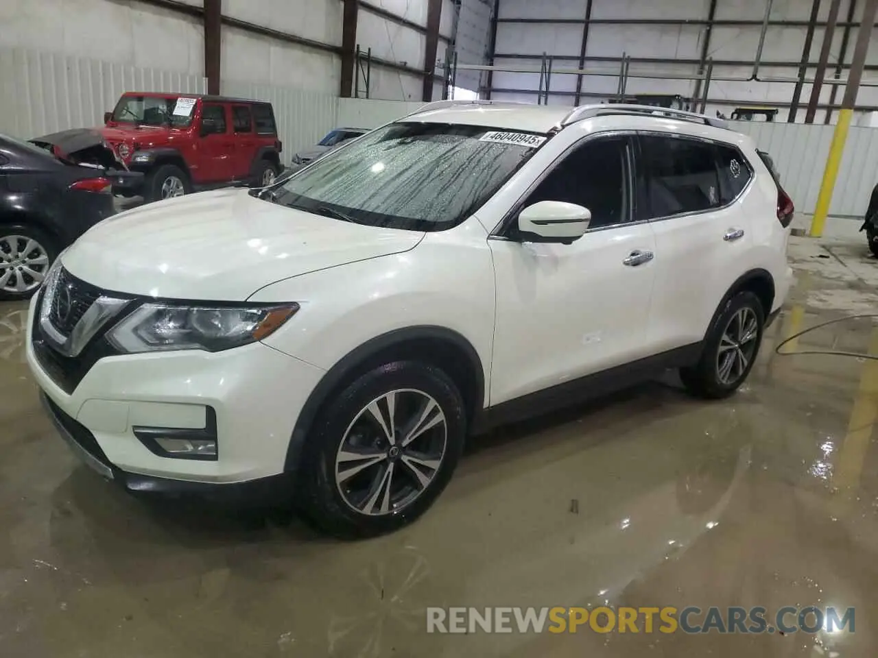 1 Photograph of a damaged car JN8AT2MV3KW388374 NISSAN ROGUE 2019