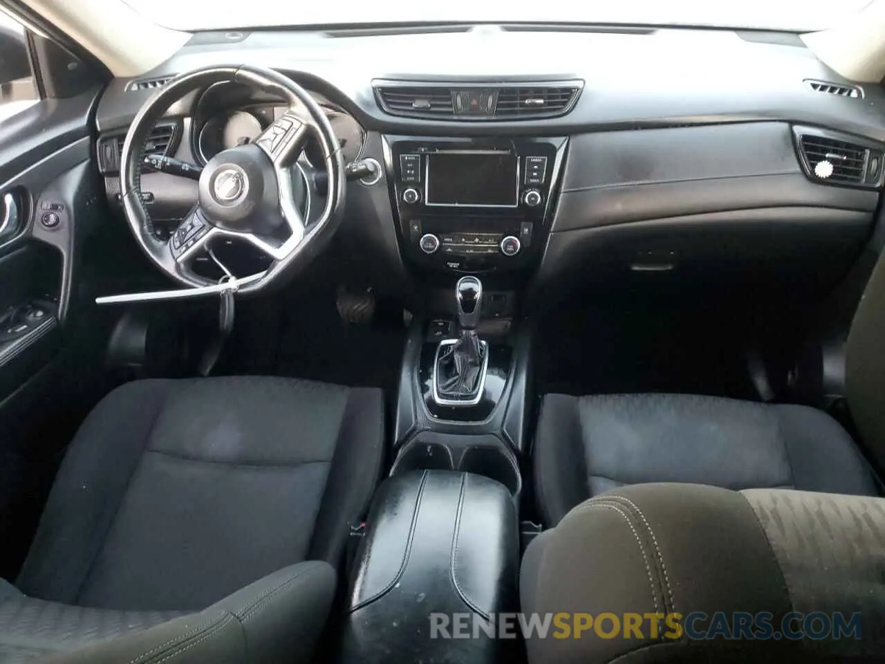 8 Photograph of a damaged car JN8AT2MV3KW388374 NISSAN ROGUE 2019