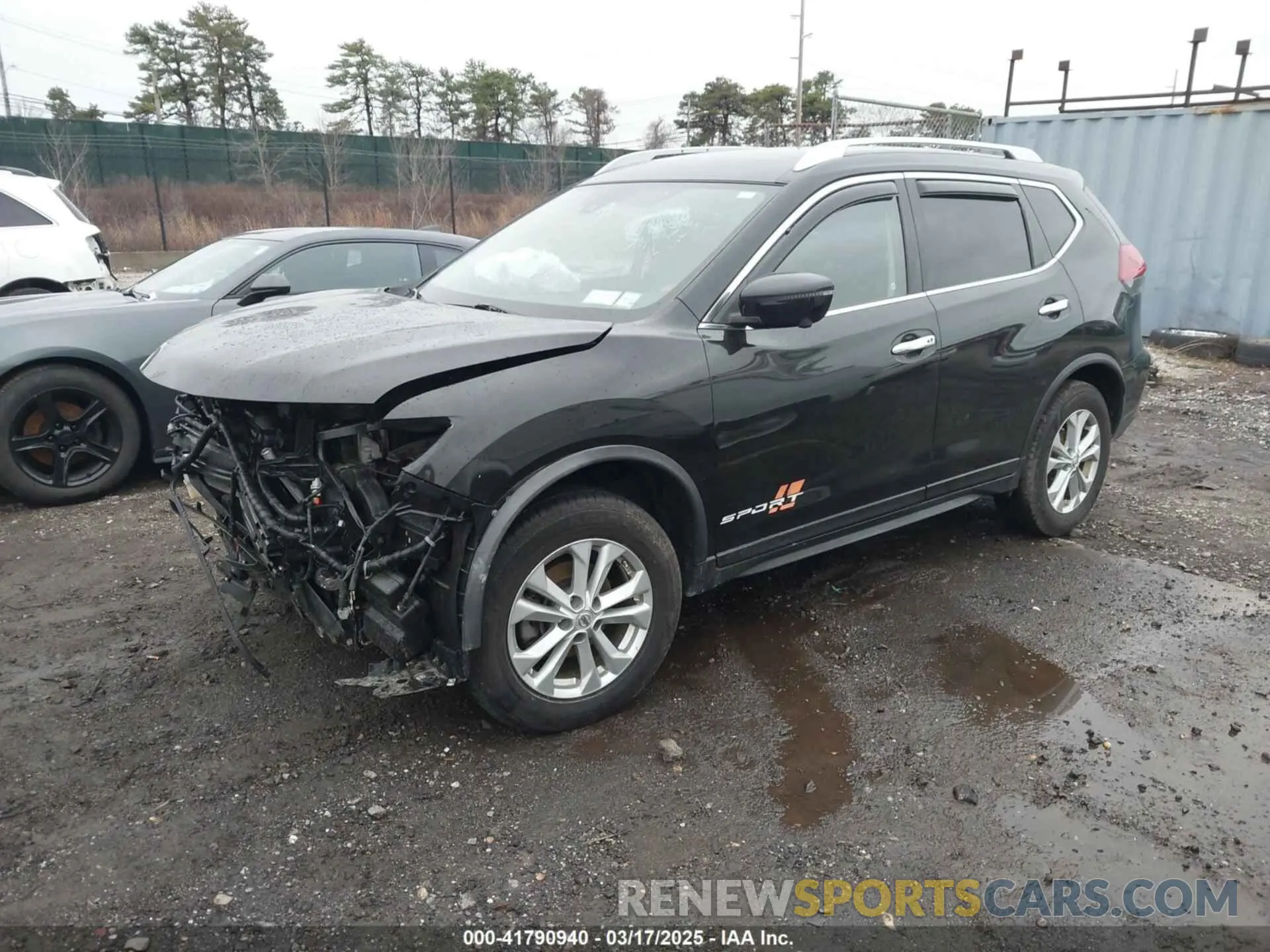 2 Photograph of a damaged car JN8AT2MV3KW391064 NISSAN ROGUE 2019