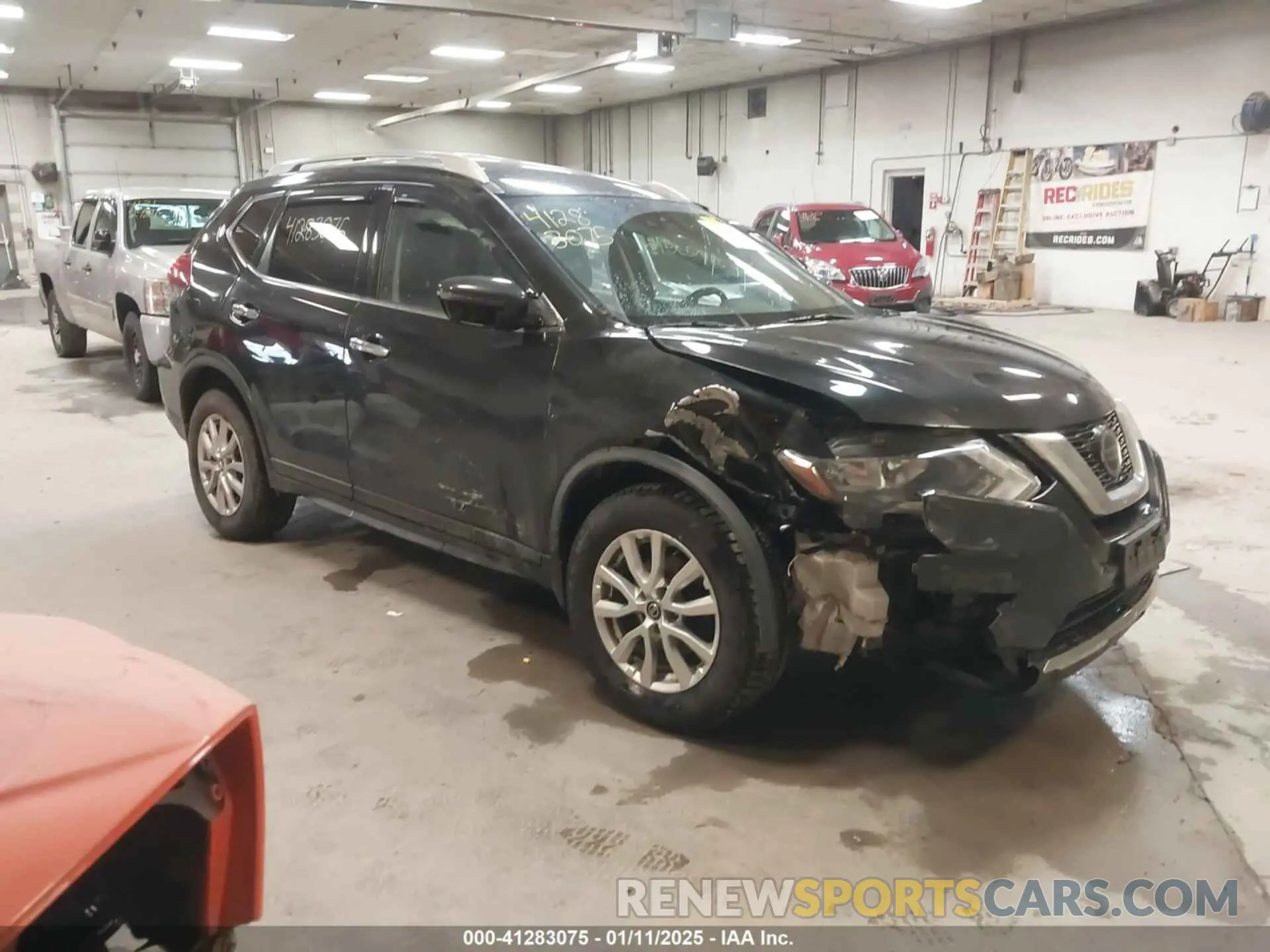 1 Photograph of a damaged car JN8AT2MV4KW379098 NISSAN ROGUE 2019