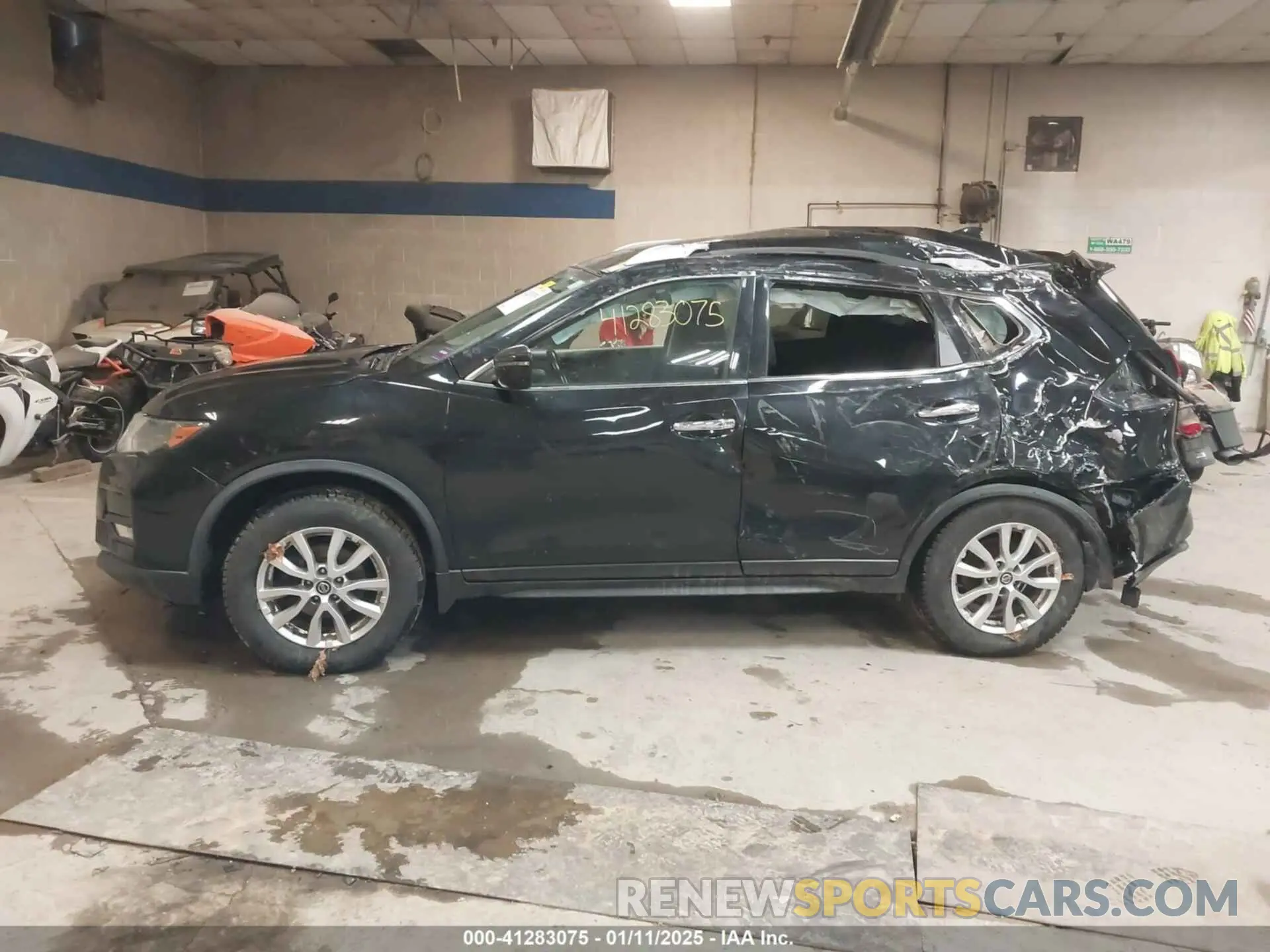 14 Photograph of a damaged car JN8AT2MV4KW379098 NISSAN ROGUE 2019