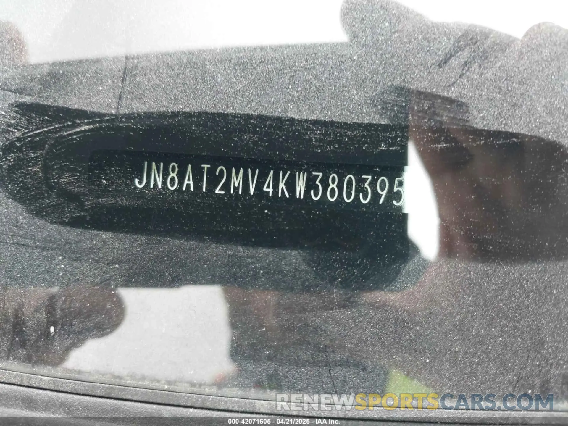 9 Фотография поврежденного автомобиля JN8AT2MV4KW380395 NISSAN ROGUE 2019
