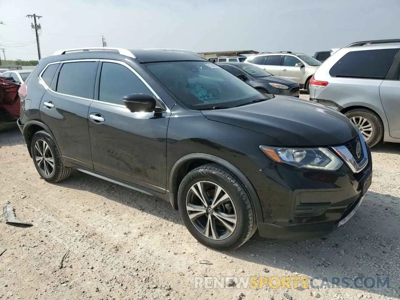 4 Фотография поврежденного автомобиля JN8AT2MV4KW384334 NISSAN ROGUE 2019